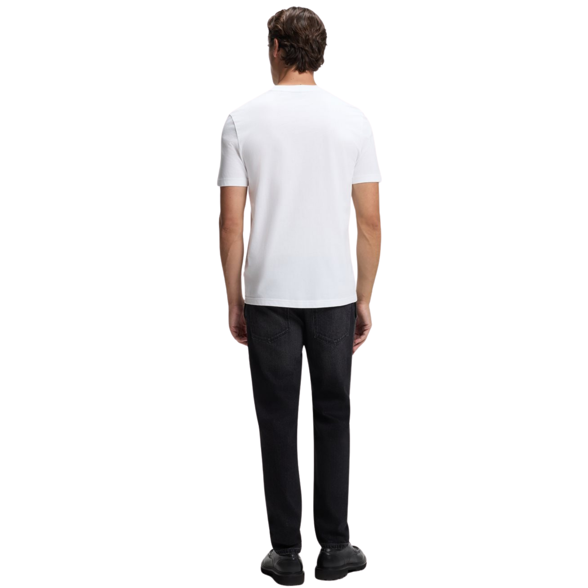 Mens BOSS White Te_Being Bear S/s T Shirt
