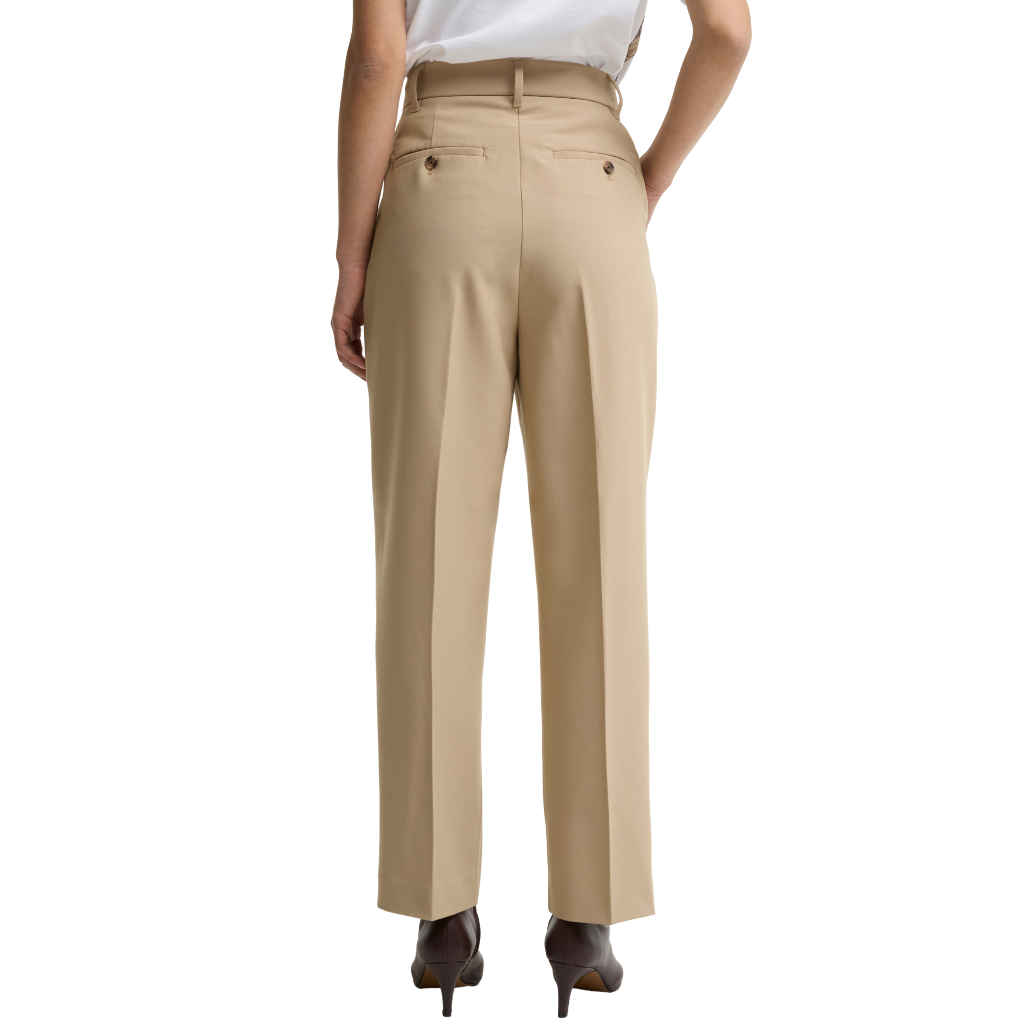 Womens Barbour Warm Trench Fawne Trousers