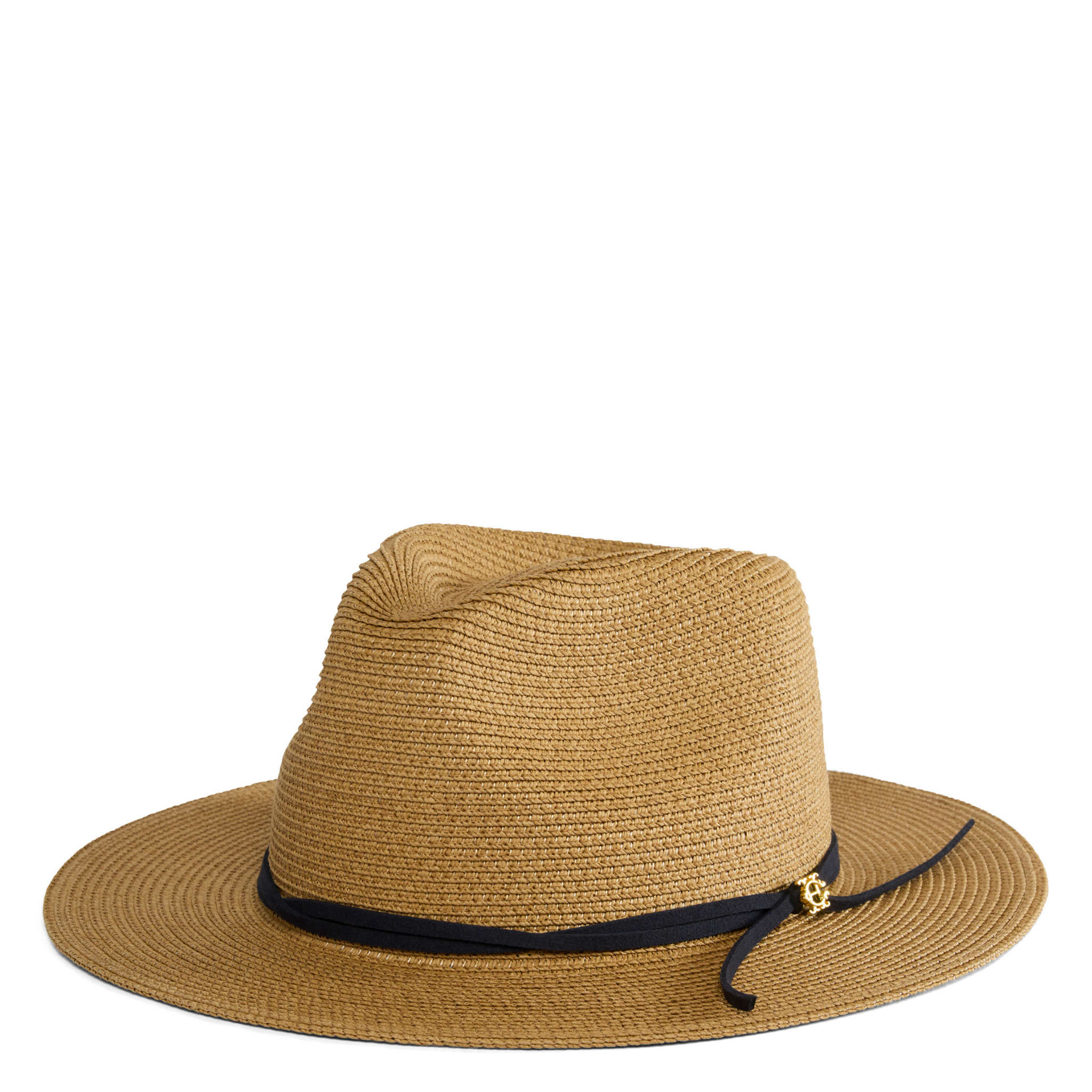 Womens Holland Cooper Camel/Navy Francesca Hat
