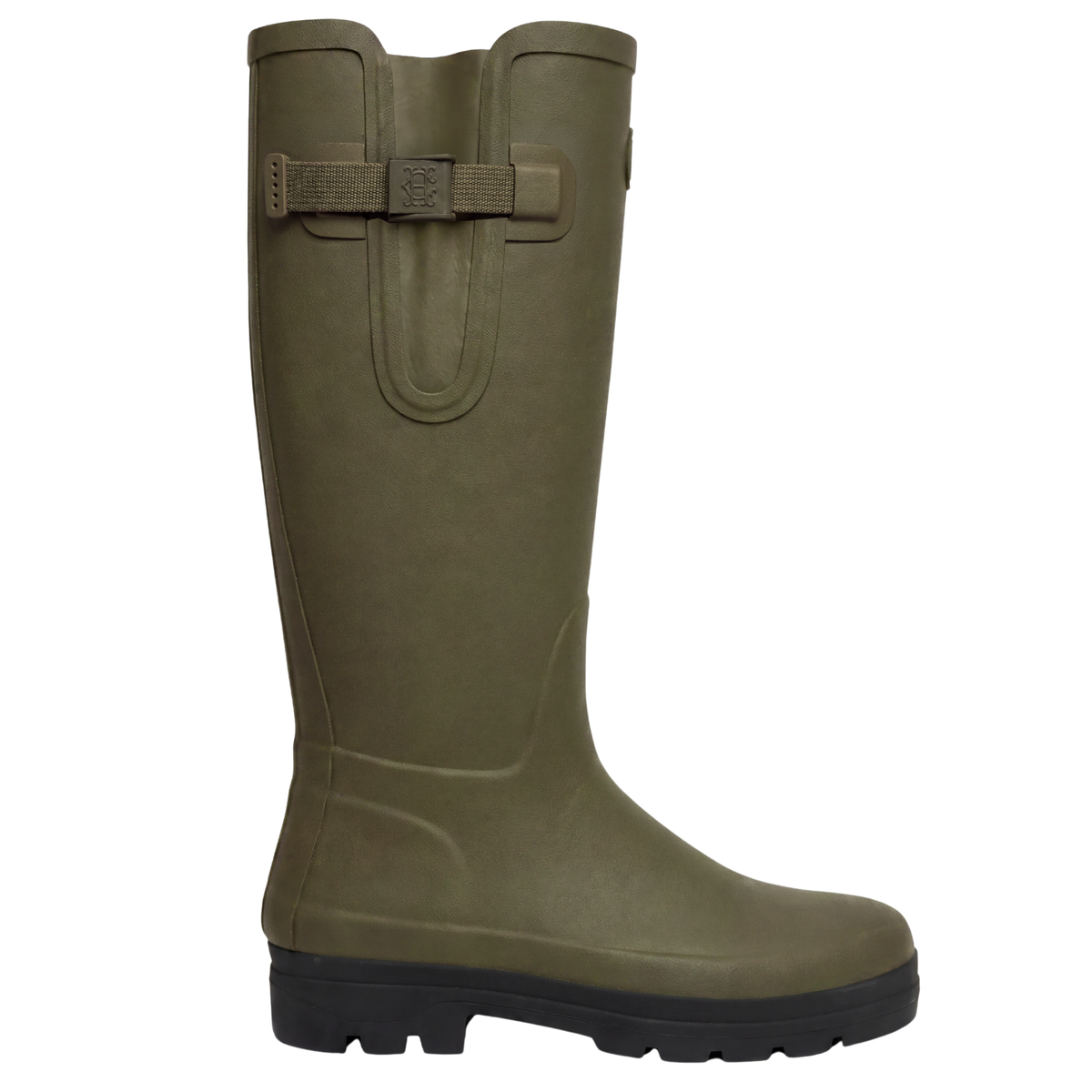 Womens Holland Cooper Hunter Green Farnley Wellington Boots