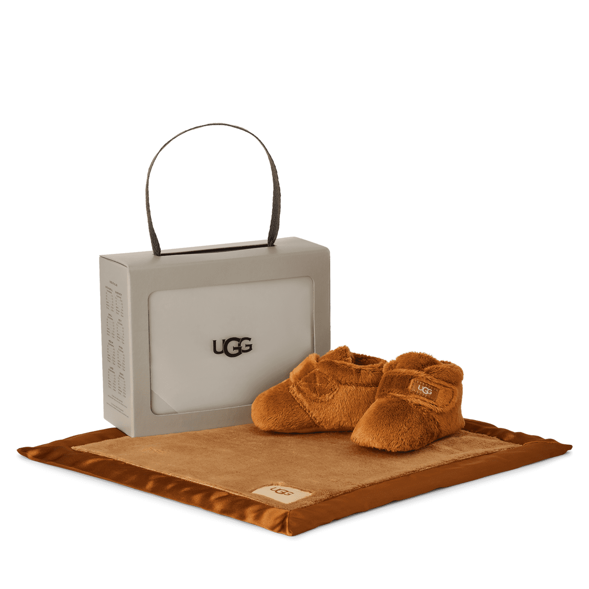 Infant UGG Chestnut Bixbee and Lovey Set
