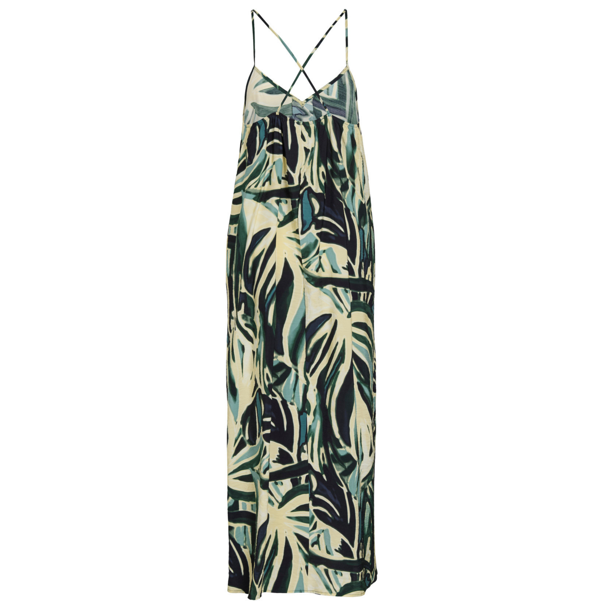 Womens Vila Atlantic Deep Viryn Singlet Maxi Dress