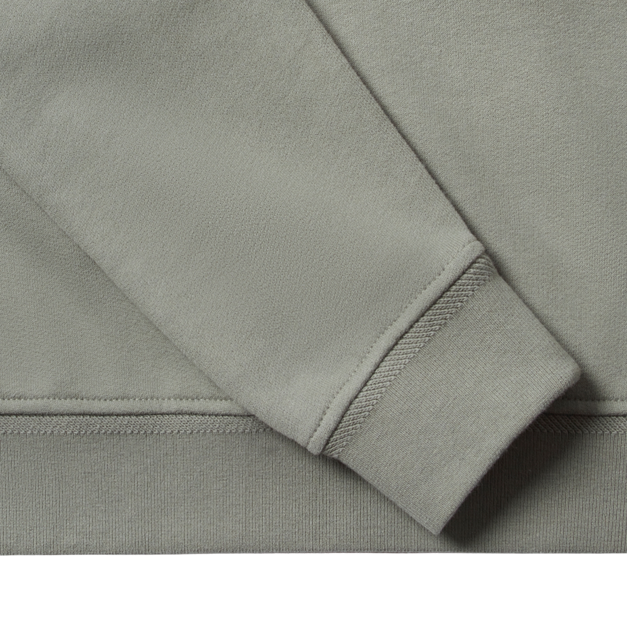 Mens Belstaff Sage Green Half Zip Sweatshirt