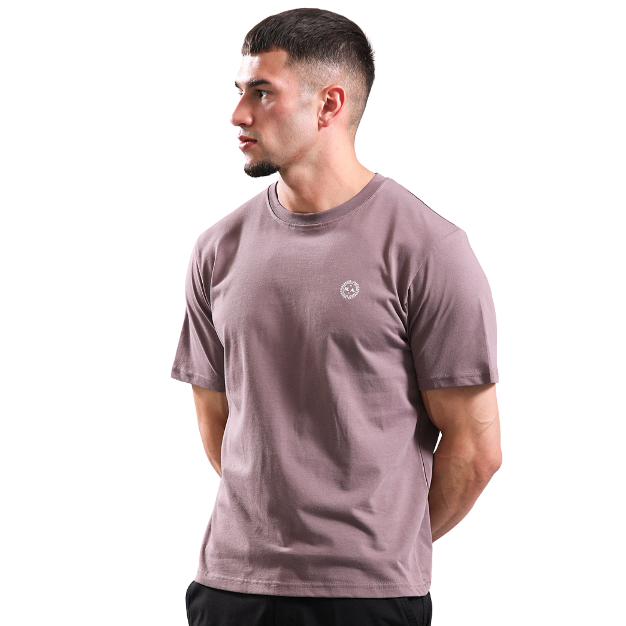 Mens Marshall Artist Mauve Delta S/s T Shirt