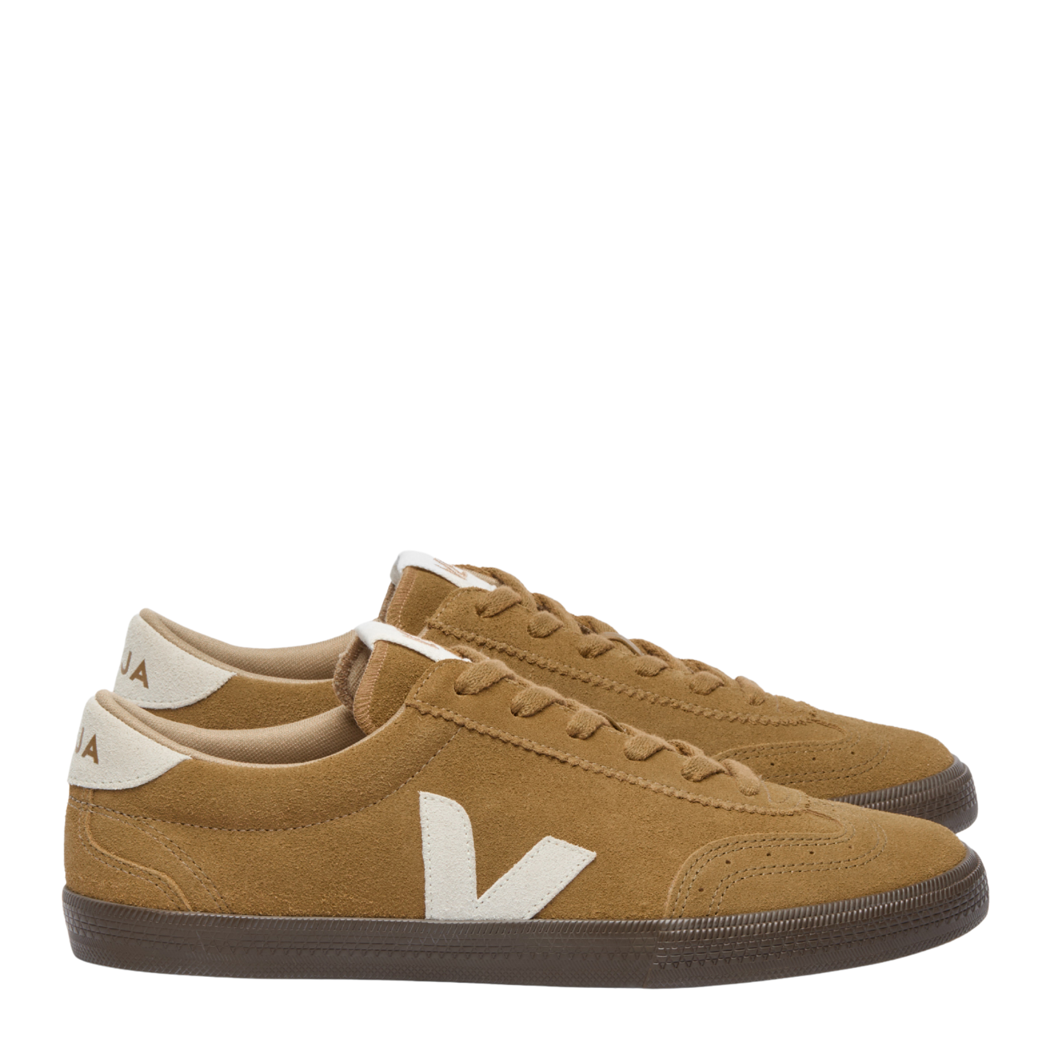 Mens VEJA Tent/Natural/Eagle Volley Suede Trainers