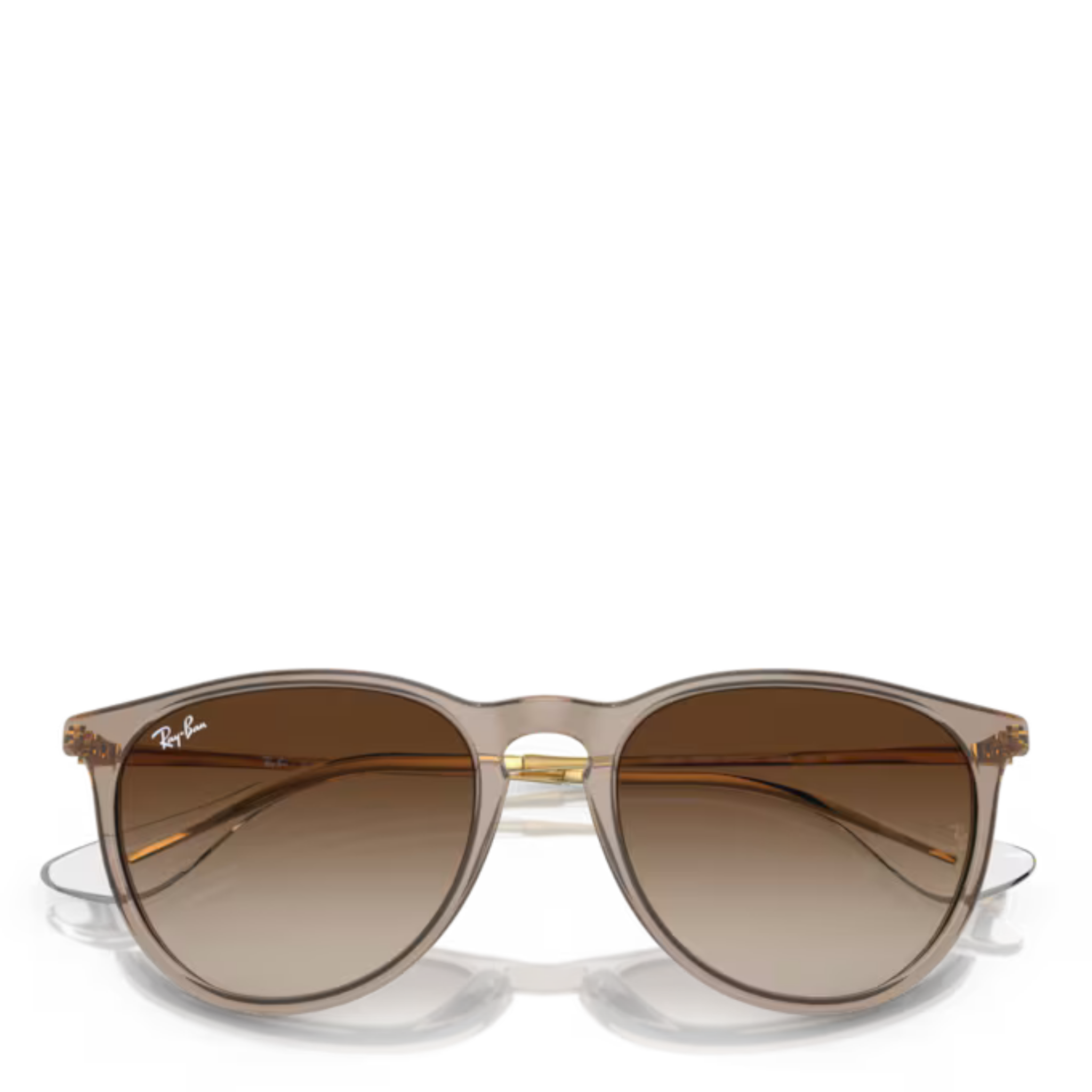 Womens Ray-Ban 674413 Transparent Light Brown RB4171 Erika Sunglasses