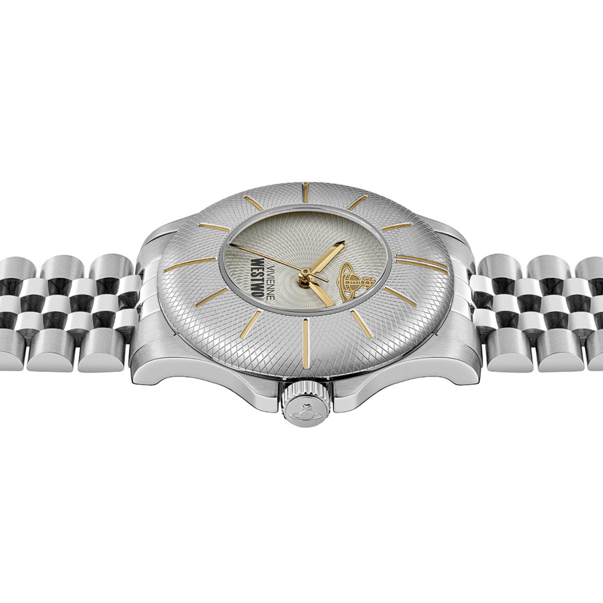 Mens Vivienne Westwood Silver Walbrook Bracelet Watch