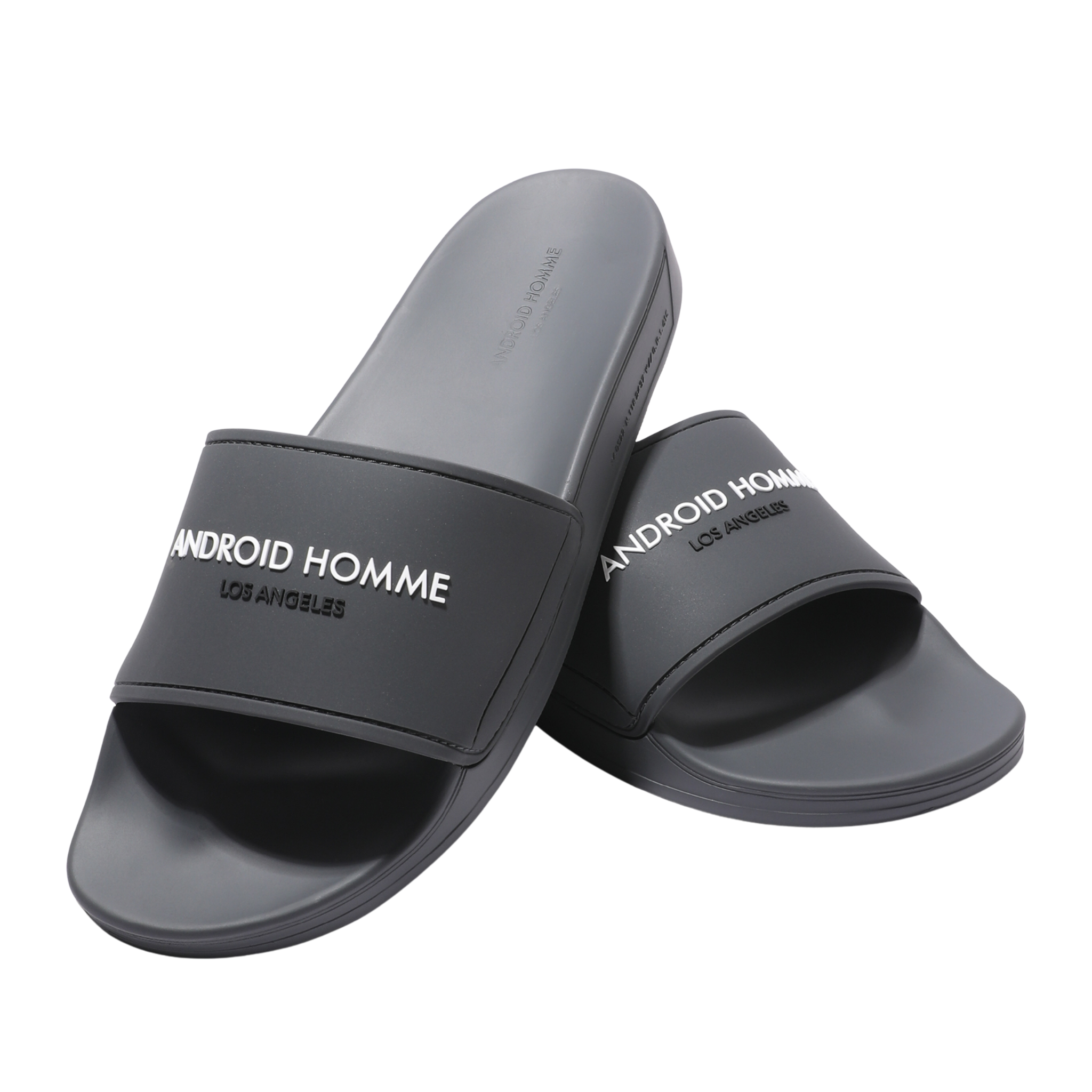 Mens Android Homme Dark Grey Laguna Beach Slides