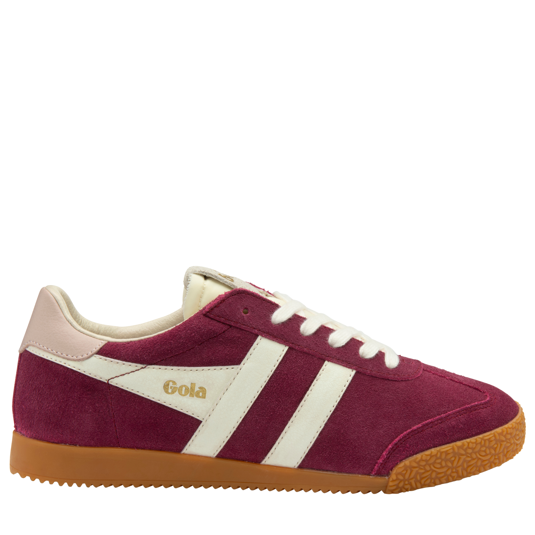 Womens Gola Cerise/Off White/Chalk Pink Elan Trainers