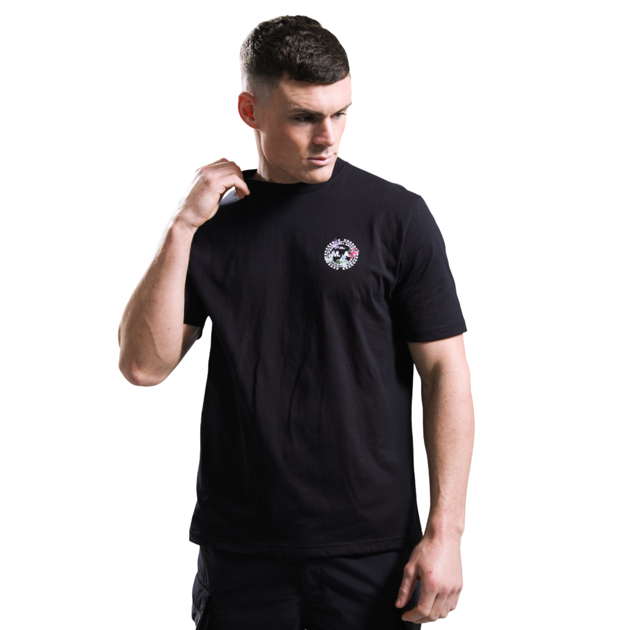 Mens Marshall Artist Black Renaissance S/s T Shirt