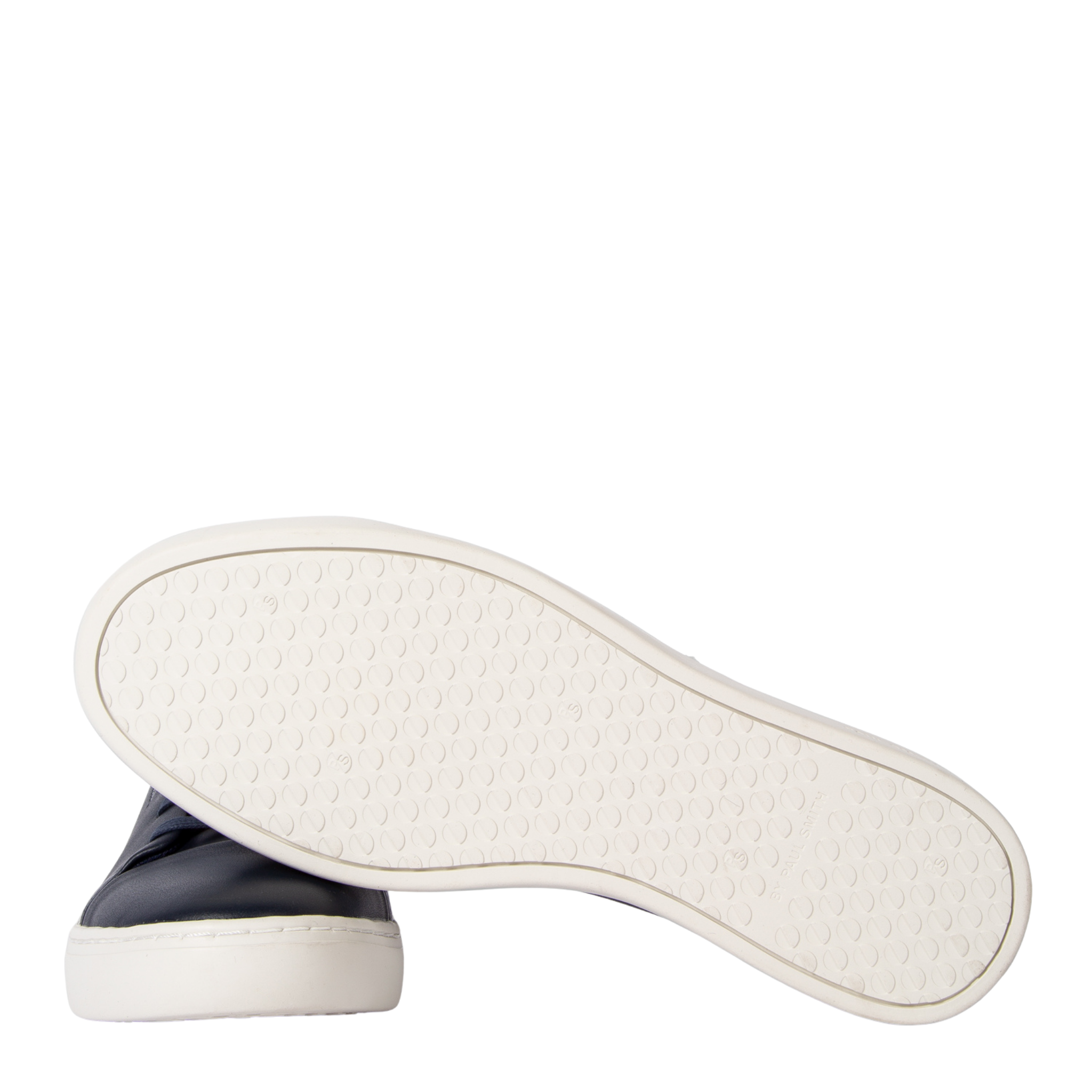 Mens Paul Smith Navy Lee Heel Tape Trainers
