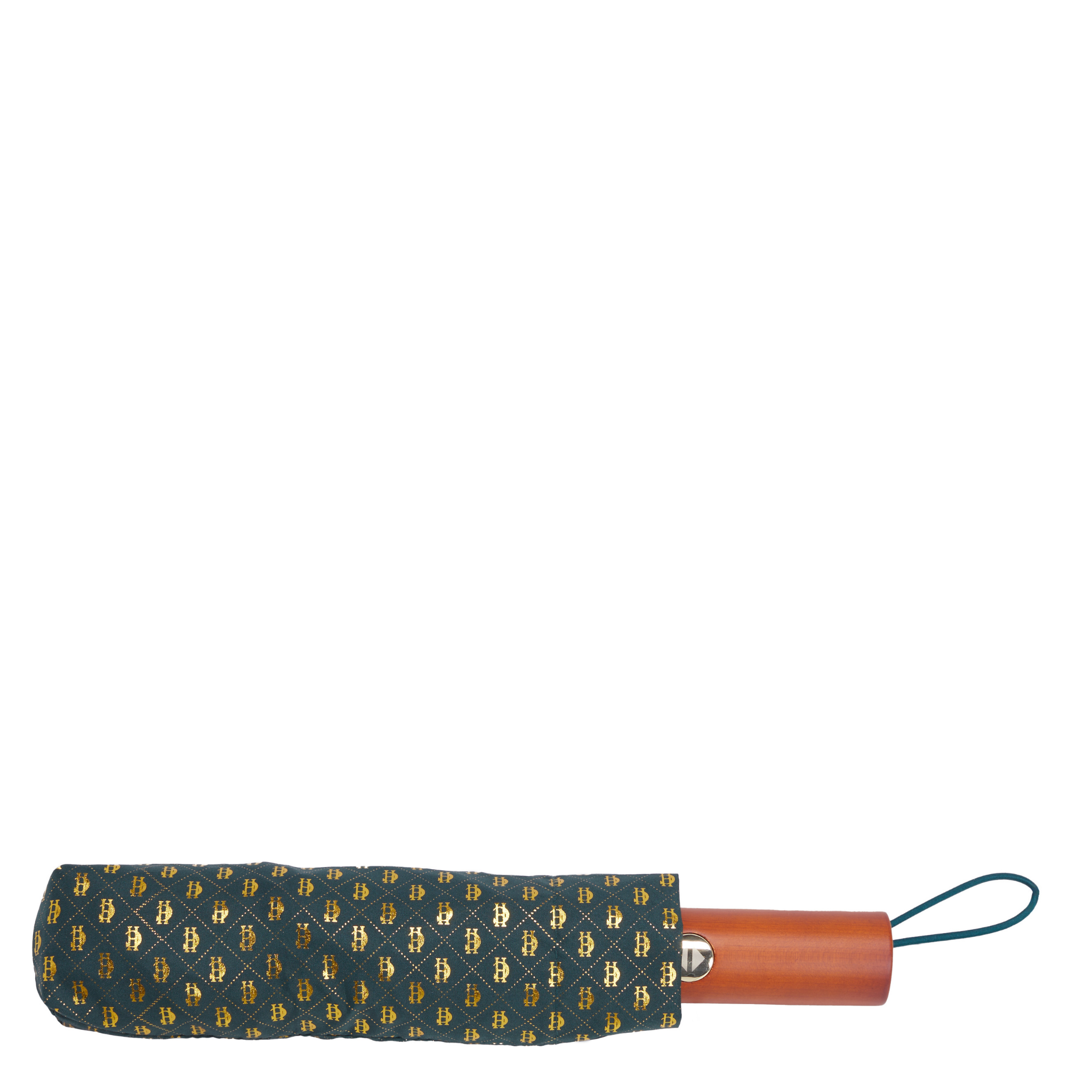 Womens Holland Cooper Green Mini HC Umbrella