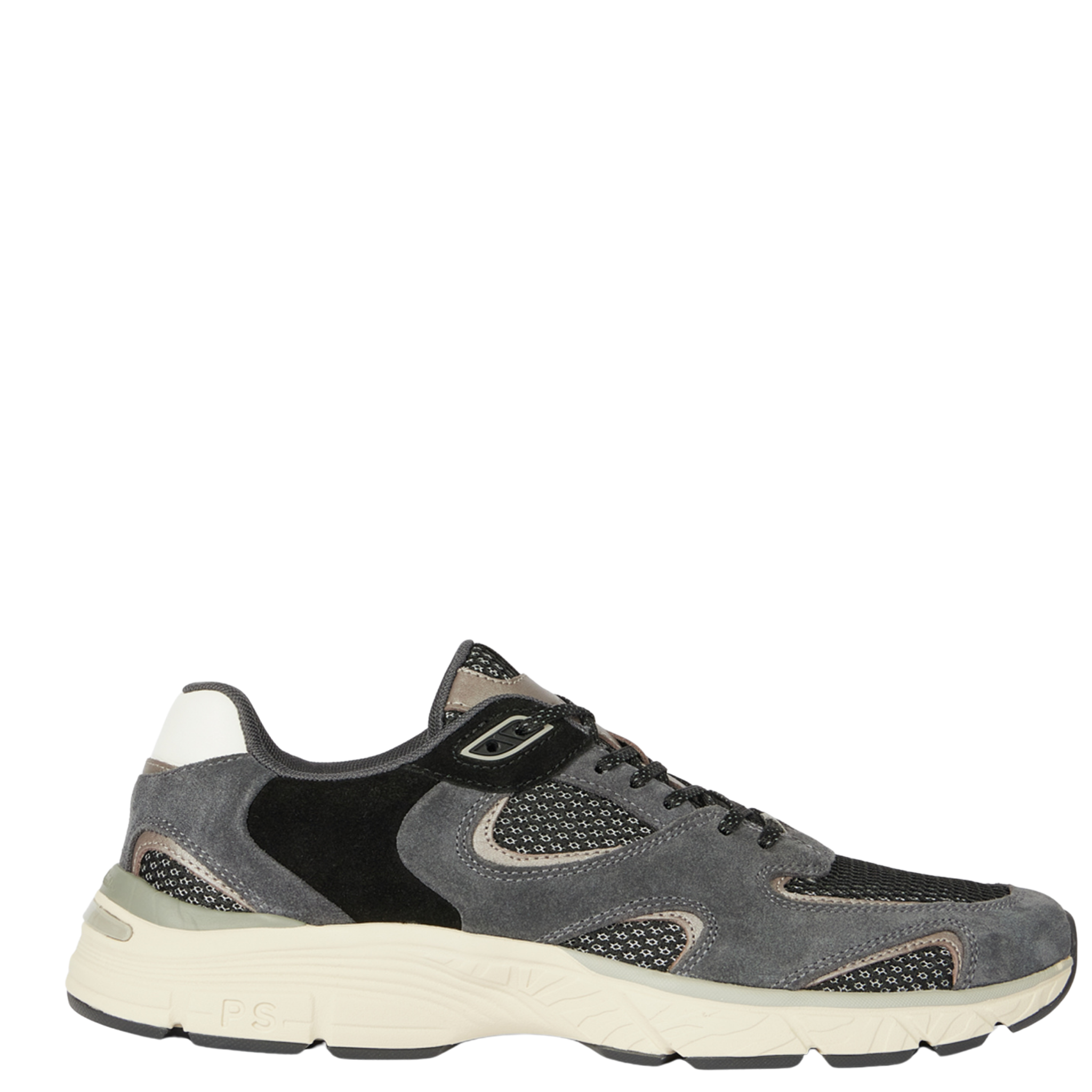 Mens Paul Smith Black Mesh Shane Trainers