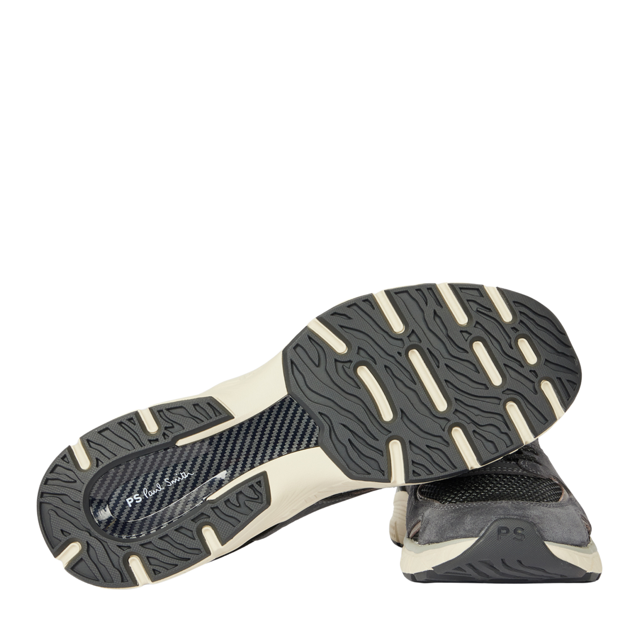 Mens Paul Smith Black Mesh Shane Trainers