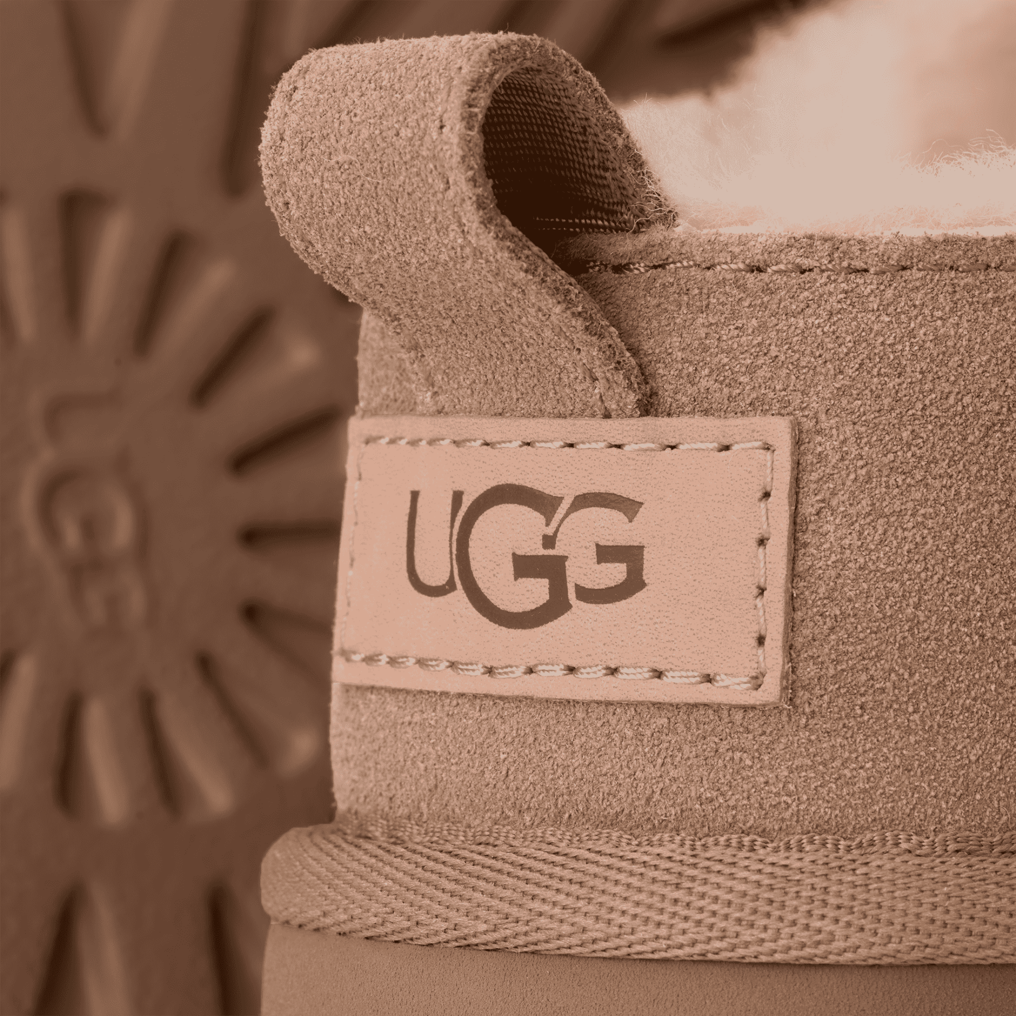 Womens UGG Sand Classic Micro