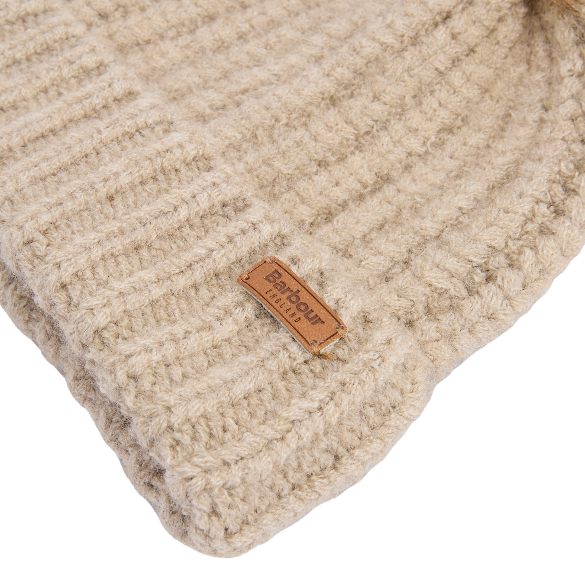 Womens Barbour Gardenia Tartan Saltburn Beanie & Scarf Gift Set