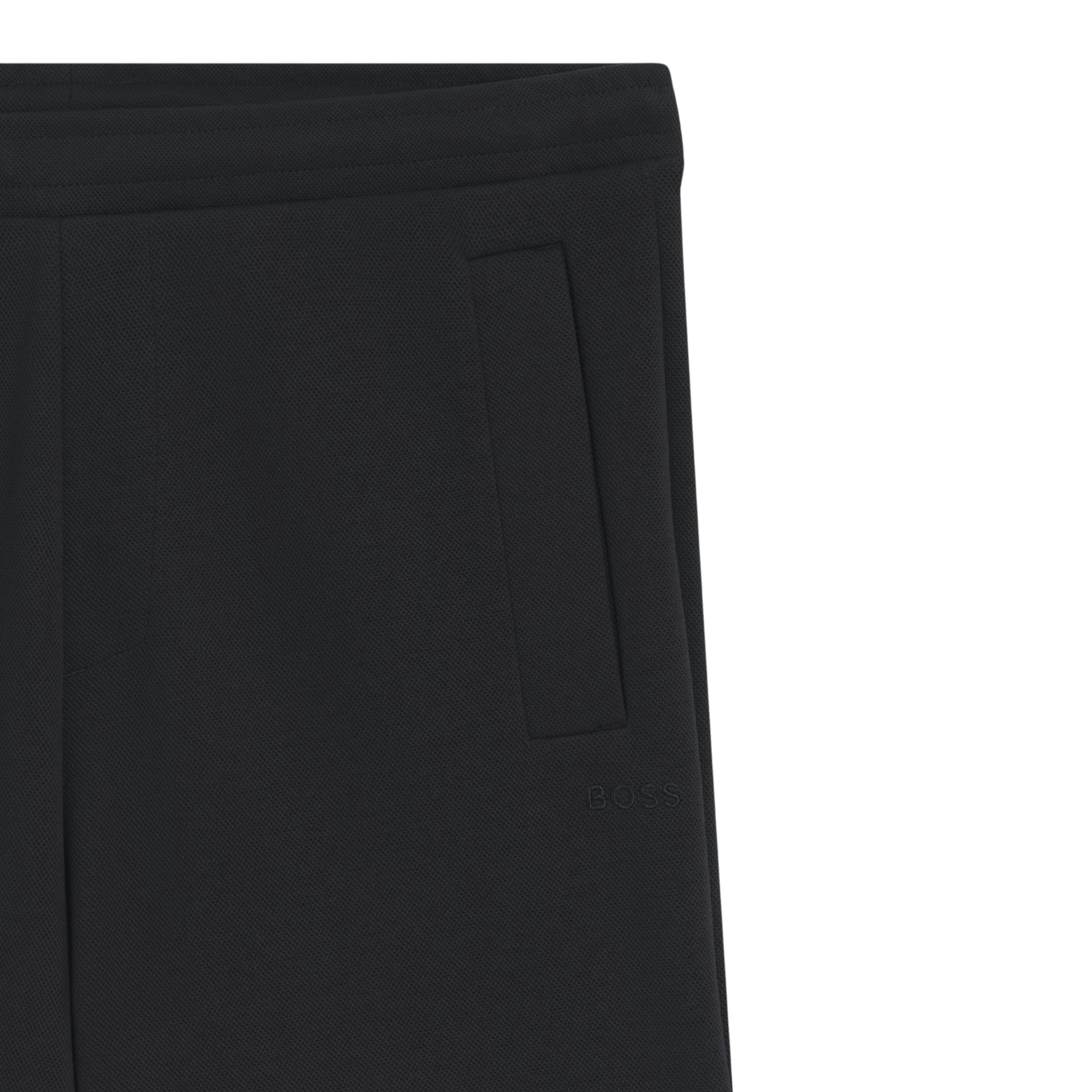 Mens BOSS Dark Blue JT_Union Headlo Sweat Shorts