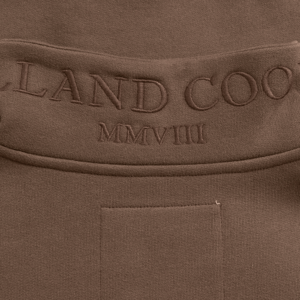 Womens Holland Cooper Chestnut Relaxed Signature Quarter Zip Sweat