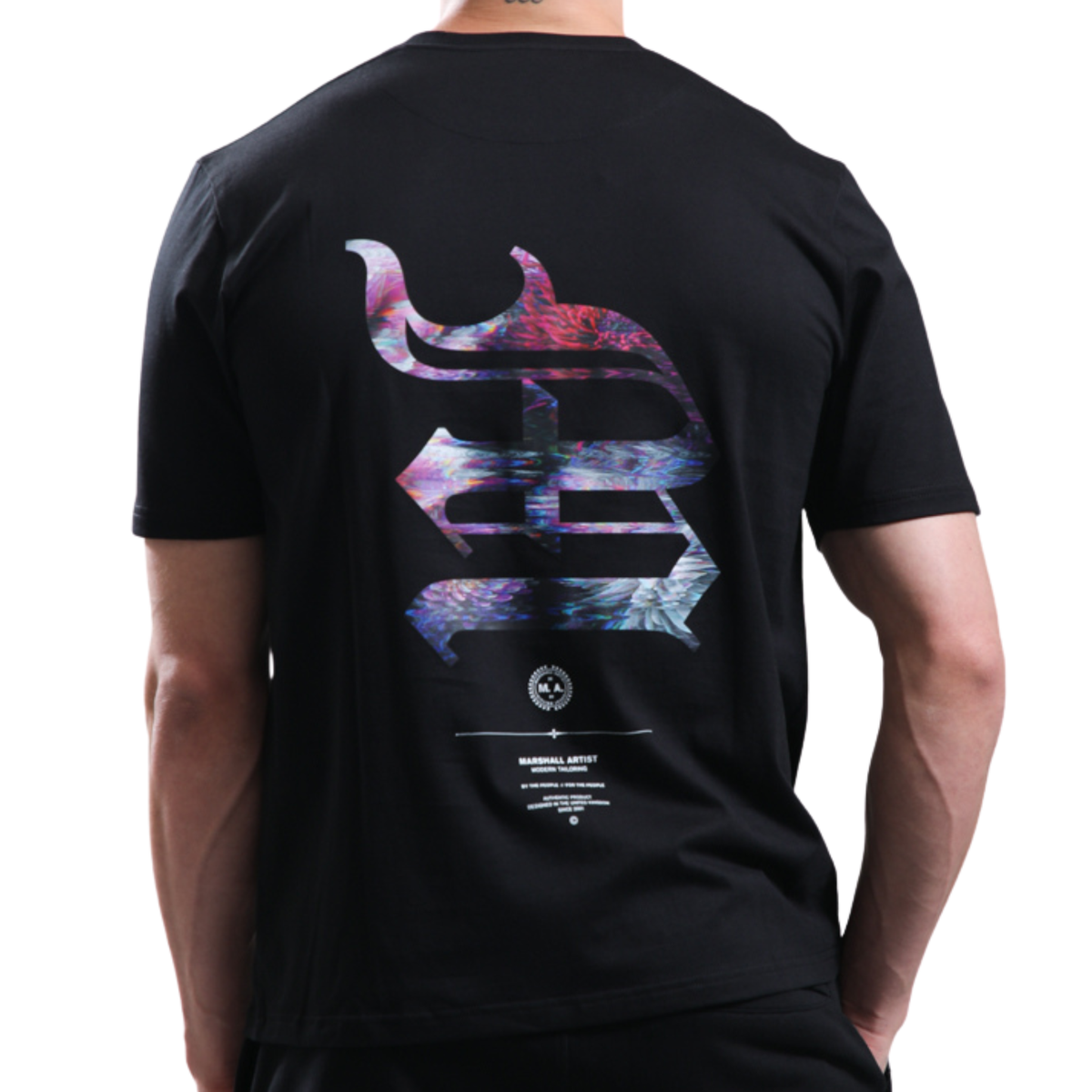 Mens Marshall Artist Black Bodiam S/s T Shirt