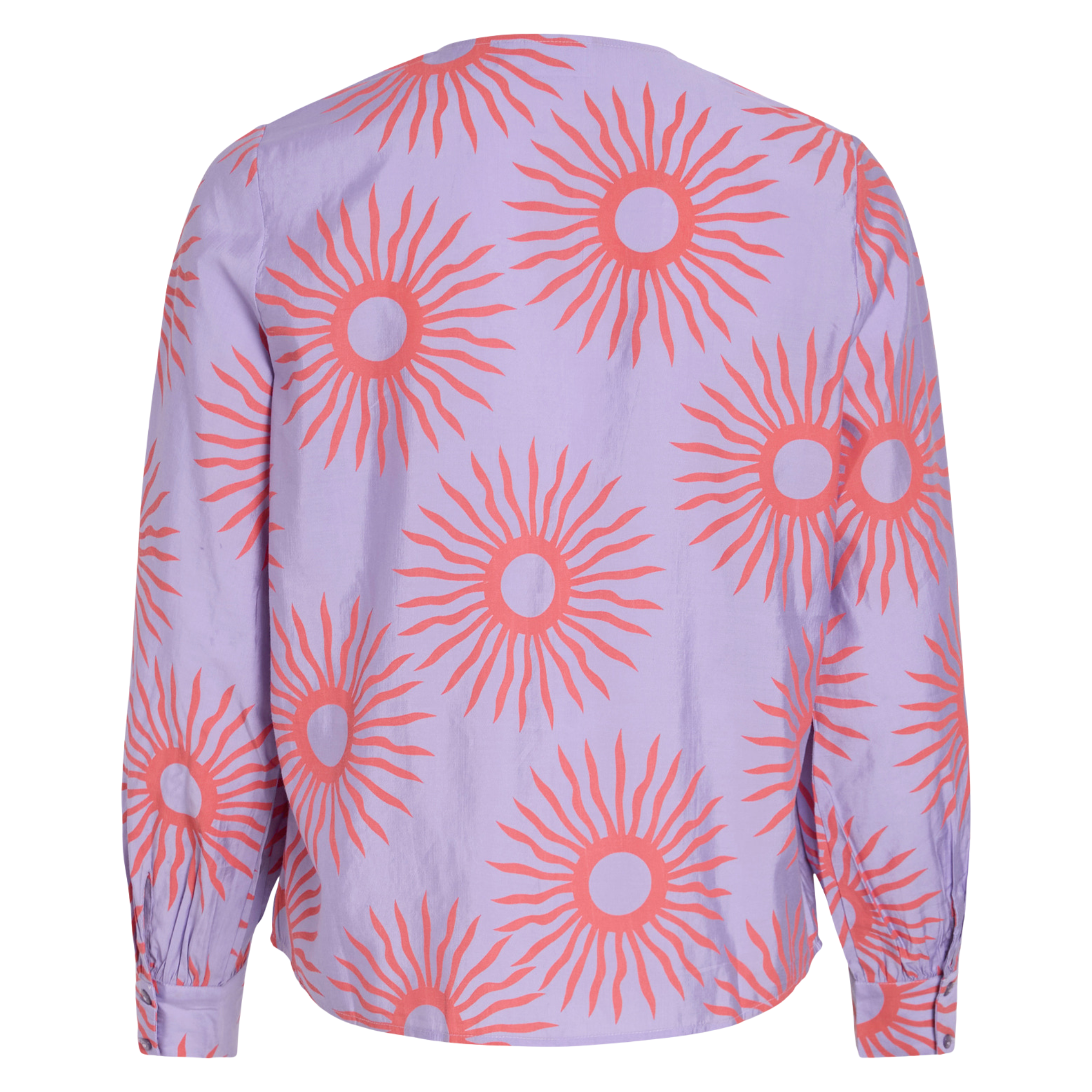 Womens Vila Violet Tulip Viboa Blouse