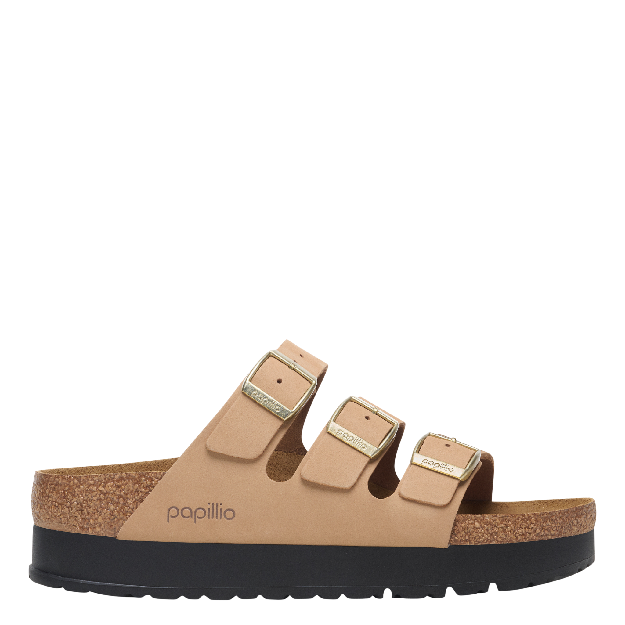 Womens Birkenstock Sandcastle Florida Flex Platform Sandals