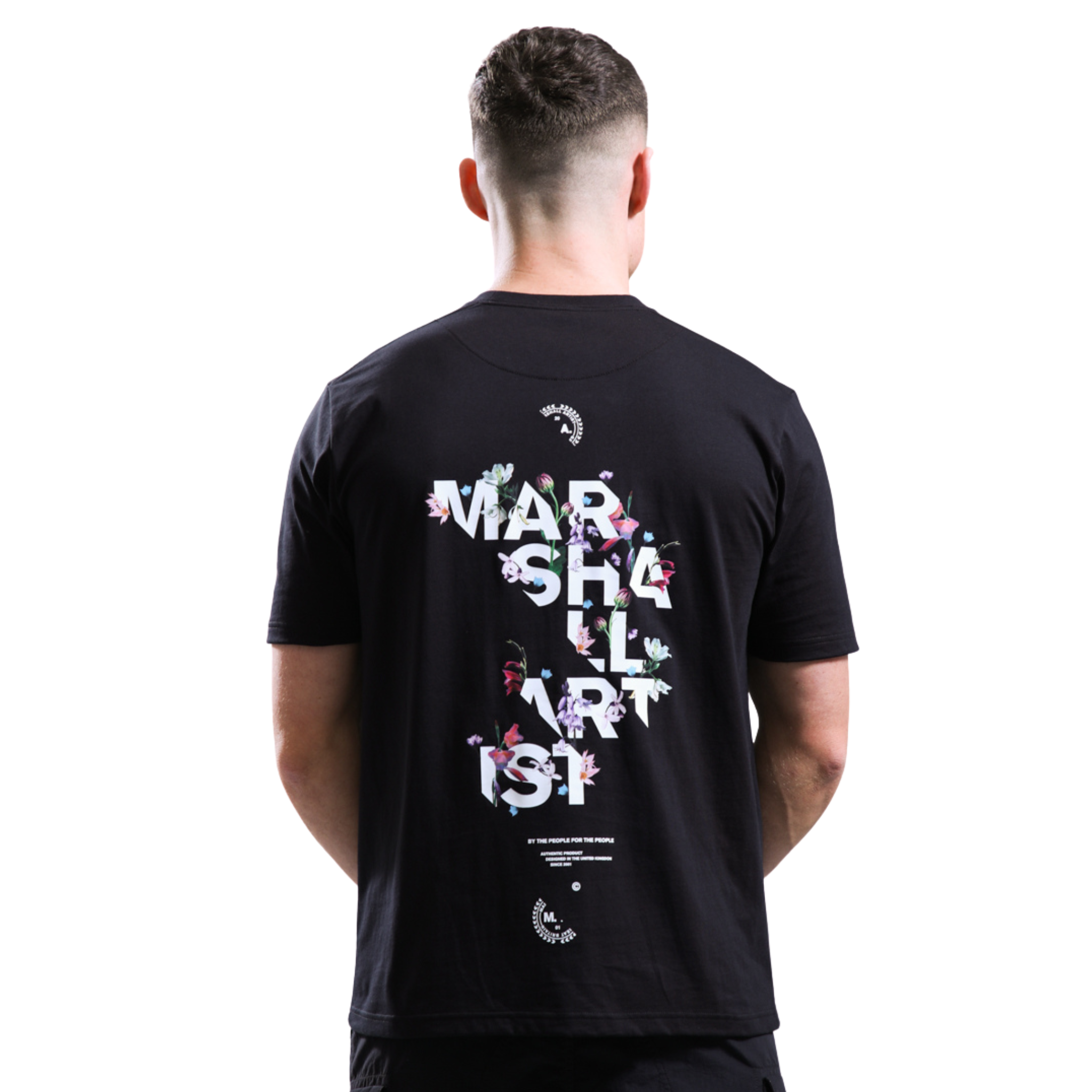 Mens Marshall Artist Black Renaissance S/s T Shirt