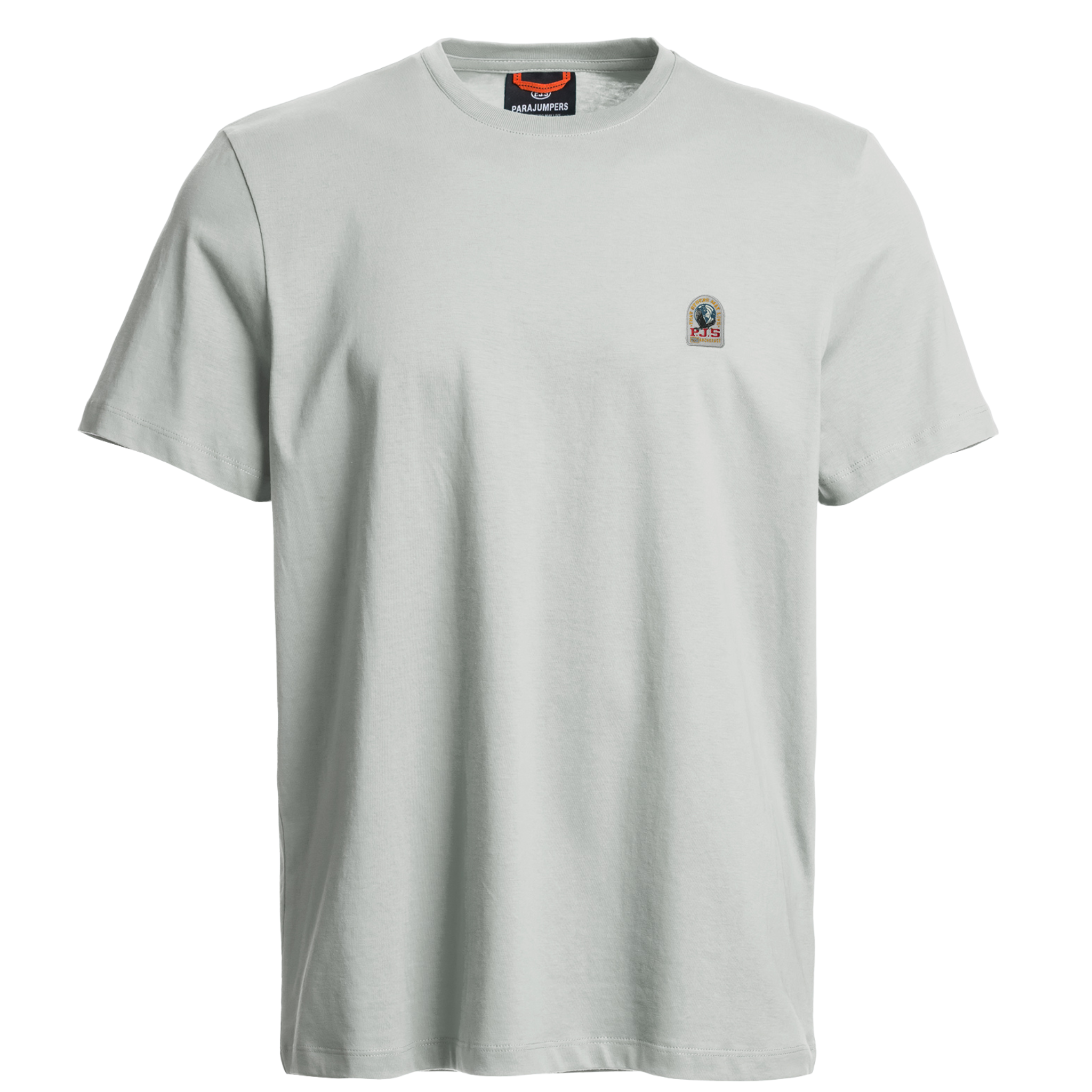 Mens Parajumpers Fresh Grey Patch S/s T Shirt