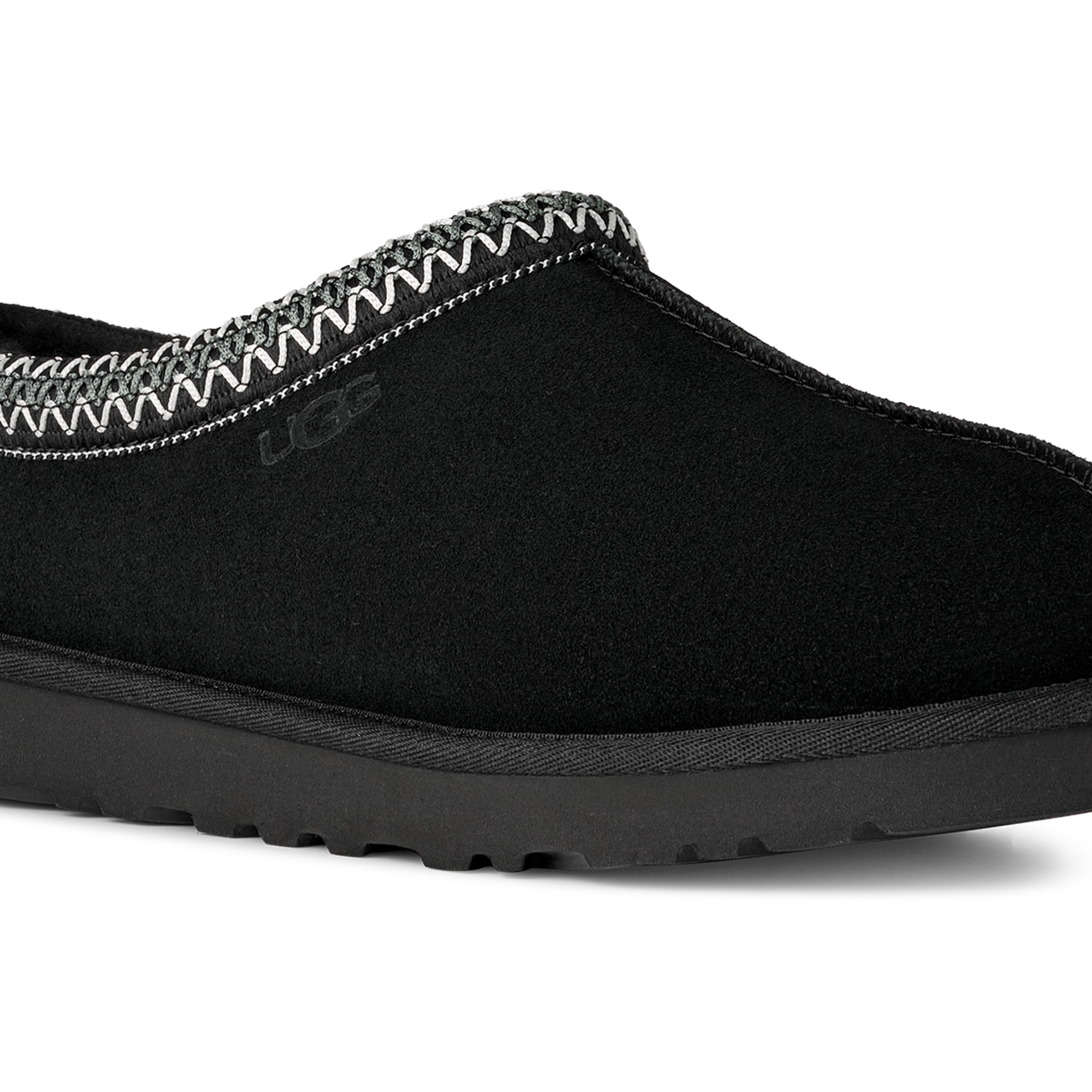 Mens UGG Black Tasman II Slippers