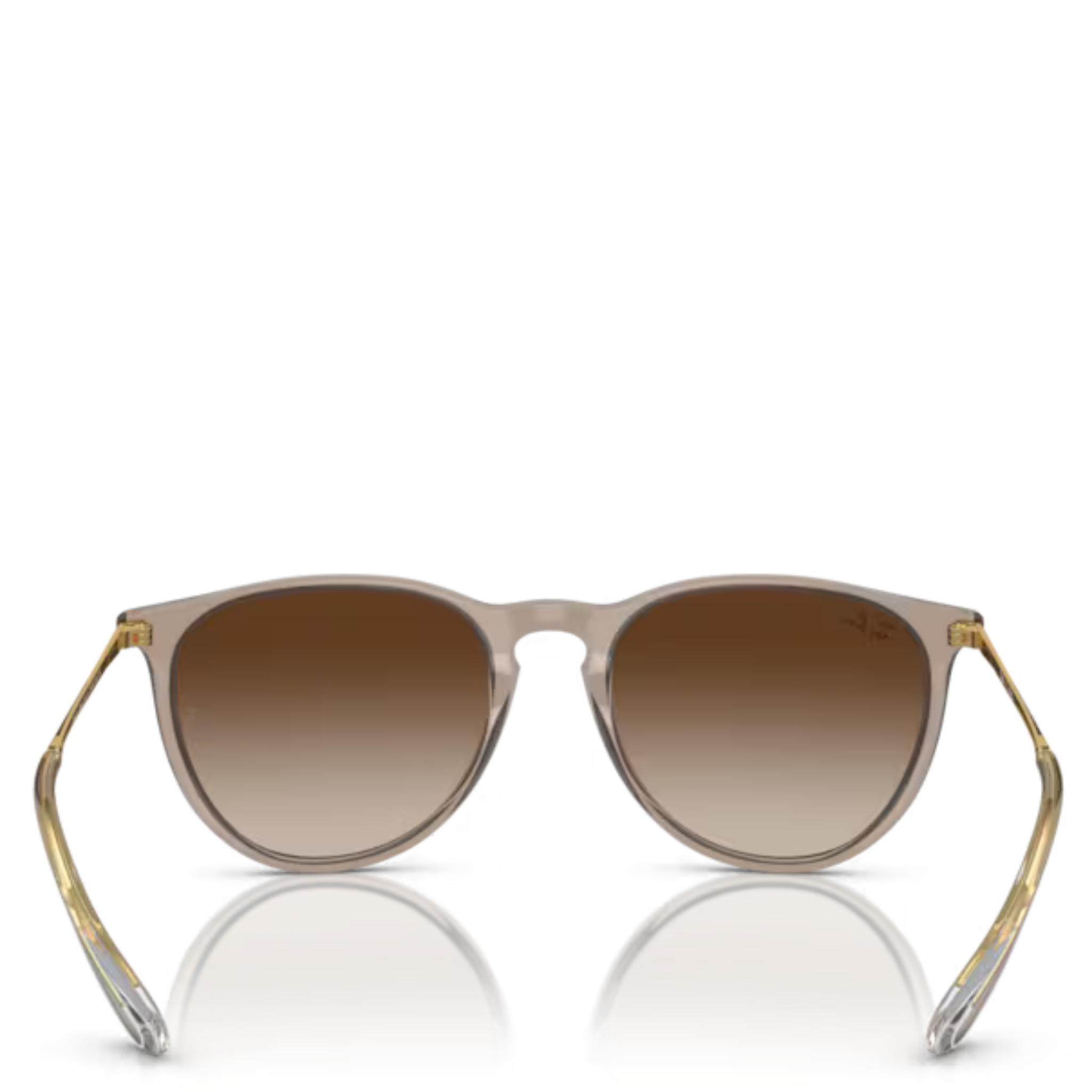 Womens Ray-Ban 674413 Transparent Light Brown RB4171 Erika Sunglasses