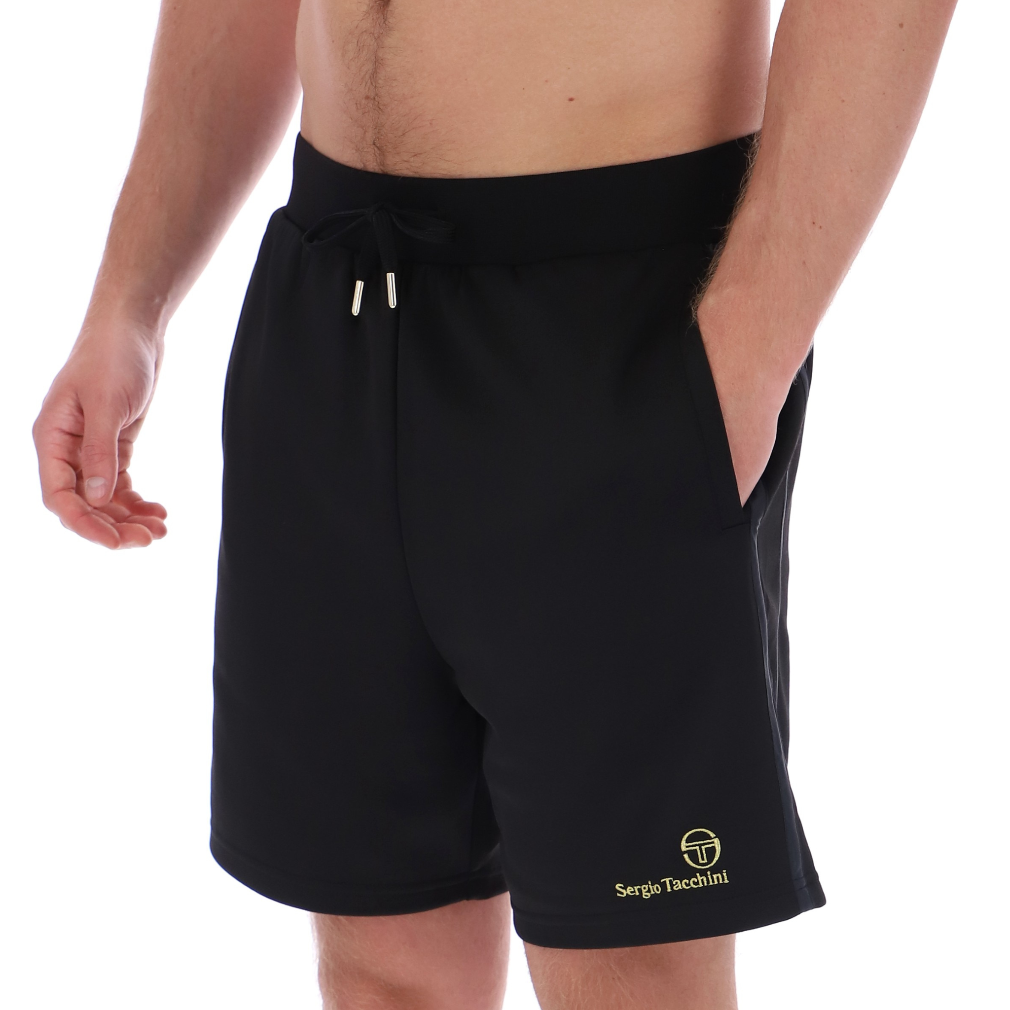 Mens Sergio Tacchini Black Cassio Shorts
