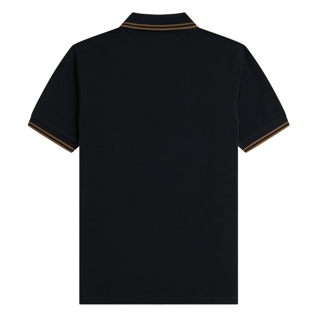 Mens Fred Perry Navy/Bronze Twin Tipped S/s Polo