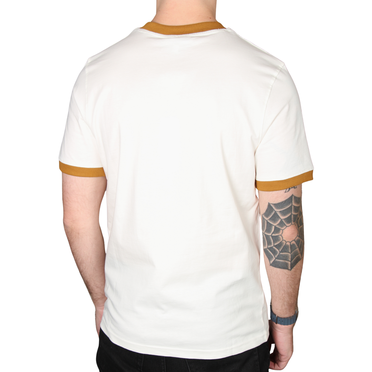 Mens Sergio Tacchini Gardenia/Golden Brown Nera S/s T Shirt