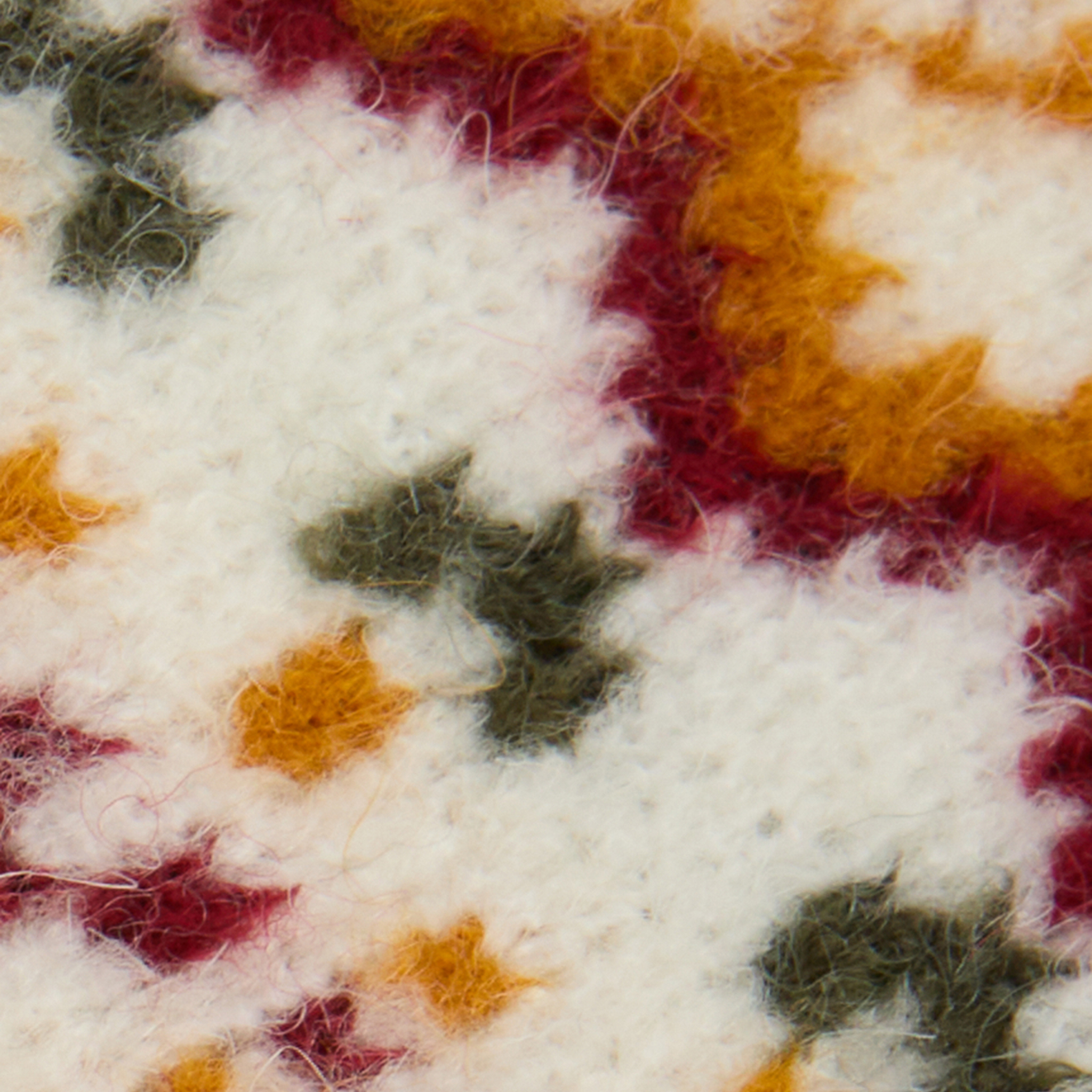 Womens Barbour Cloud Kingsford Fair Isle Beanie Hat