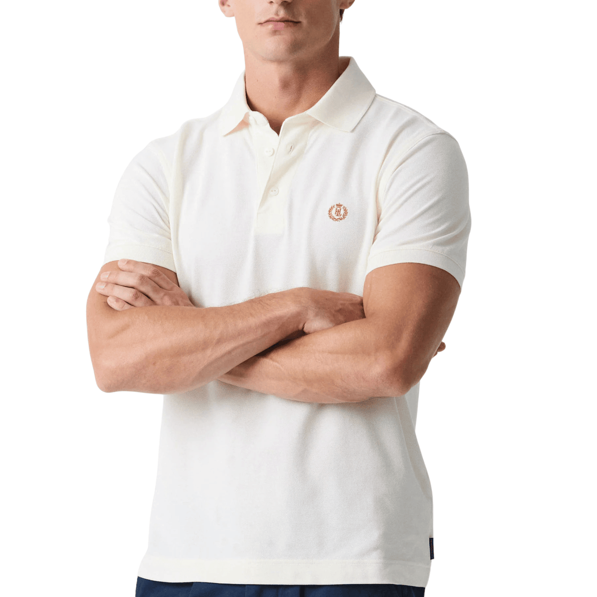 Mens Henri Lloyd Off White Falmouth S/s Polo Shirt