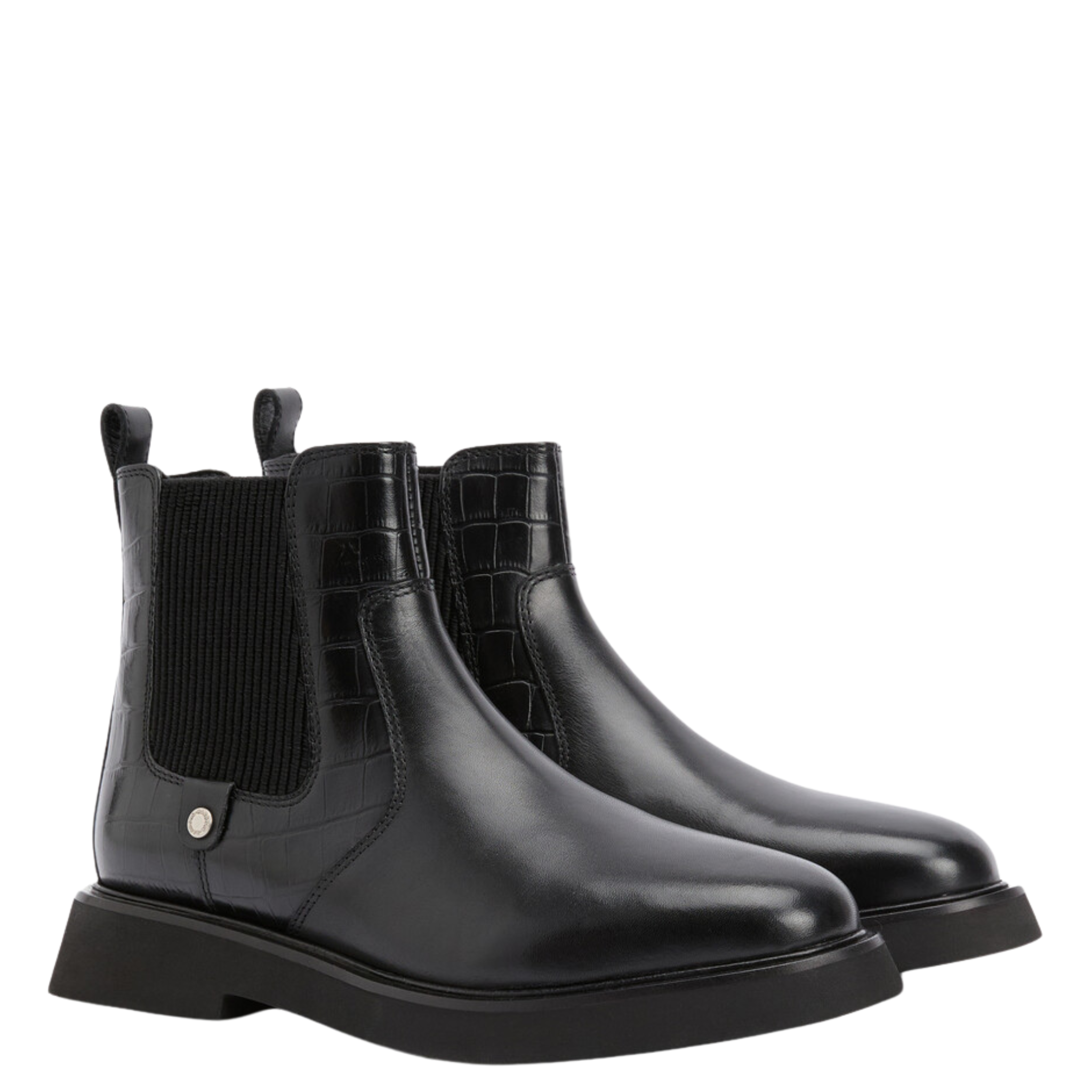 Womens Barbour Black Delfina Chelsea Boots
