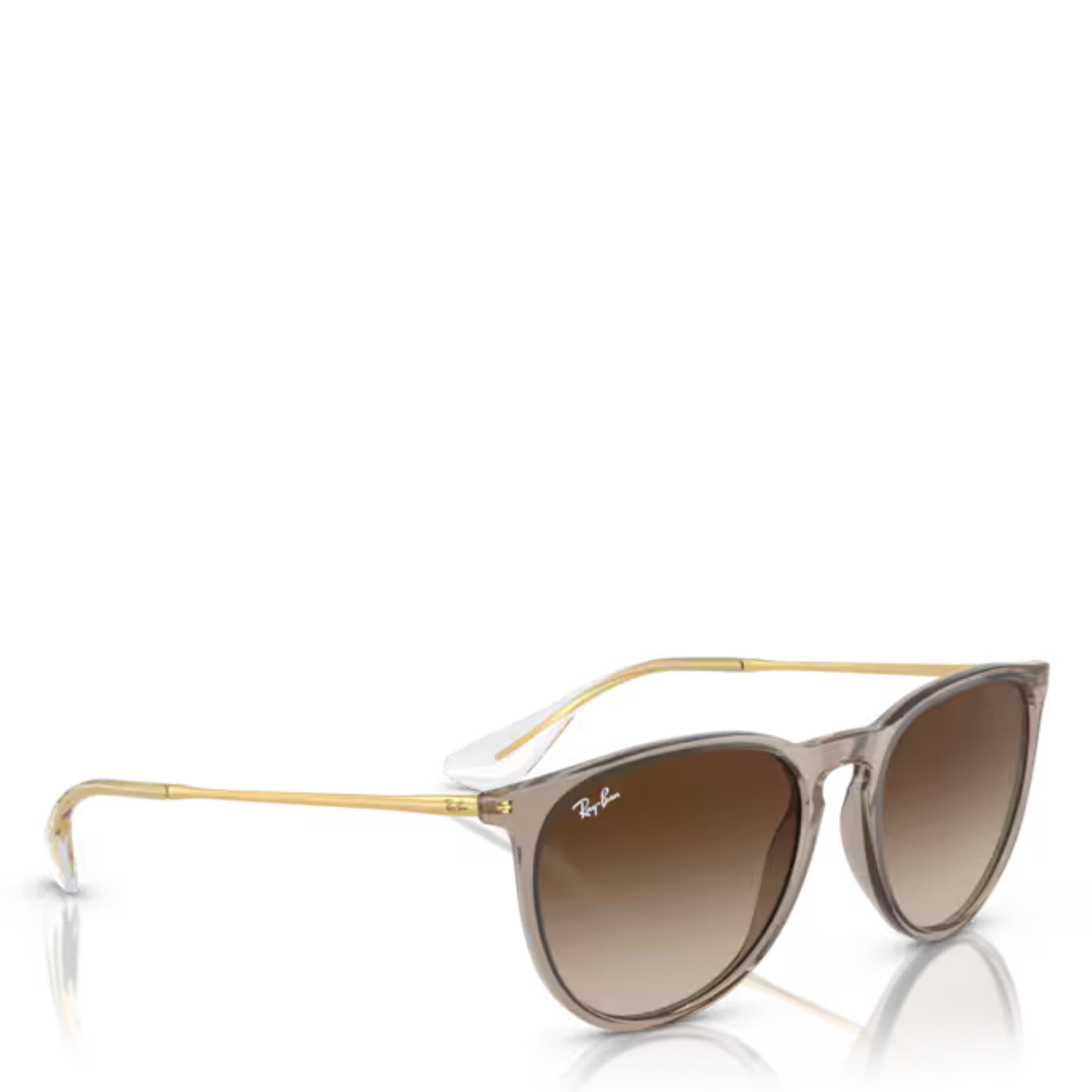 Womens Ray-Ban 674413 Transparent Light Brown RB4171 Erika Sunglasses