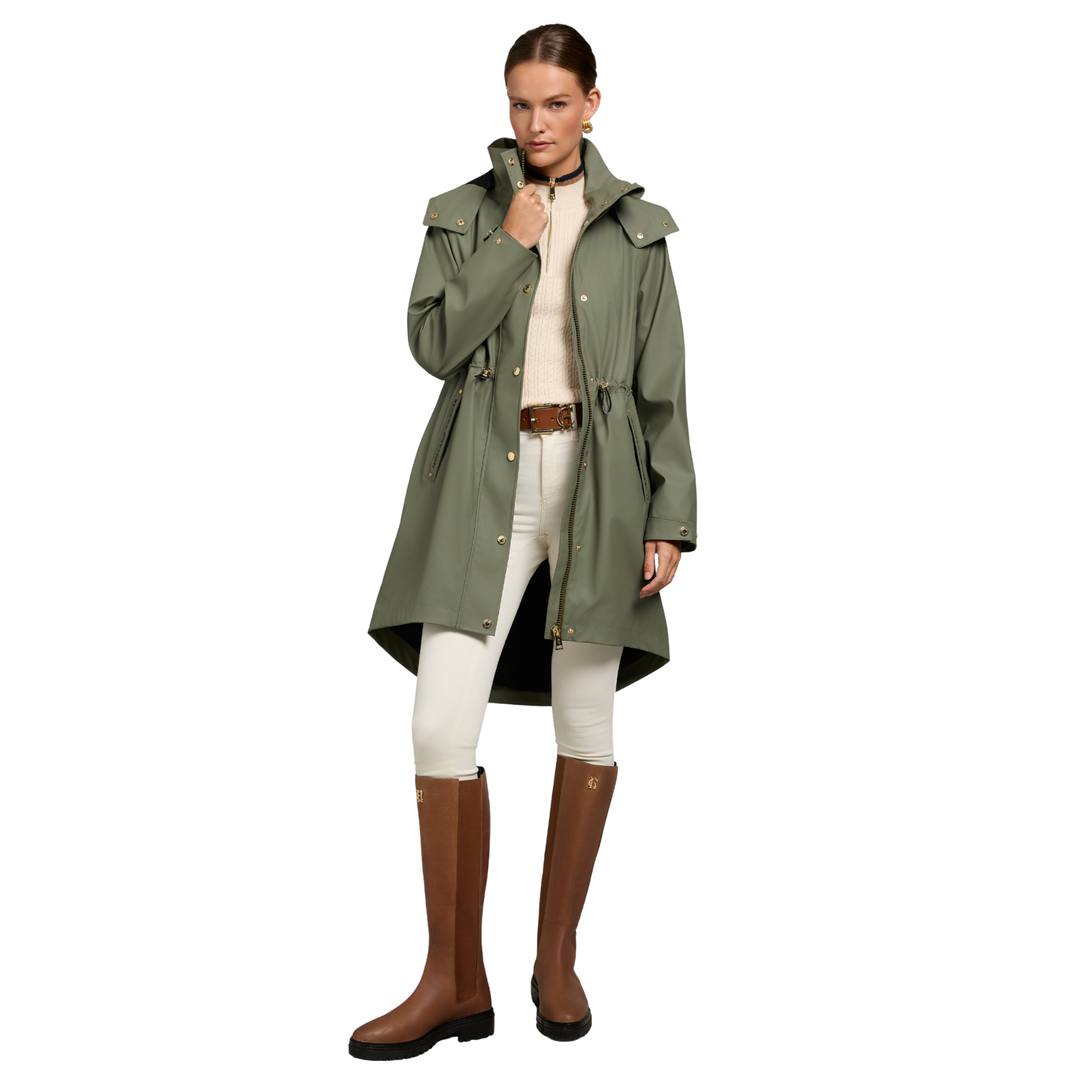 Womens Holland Cooper Sage Chartwell Parka