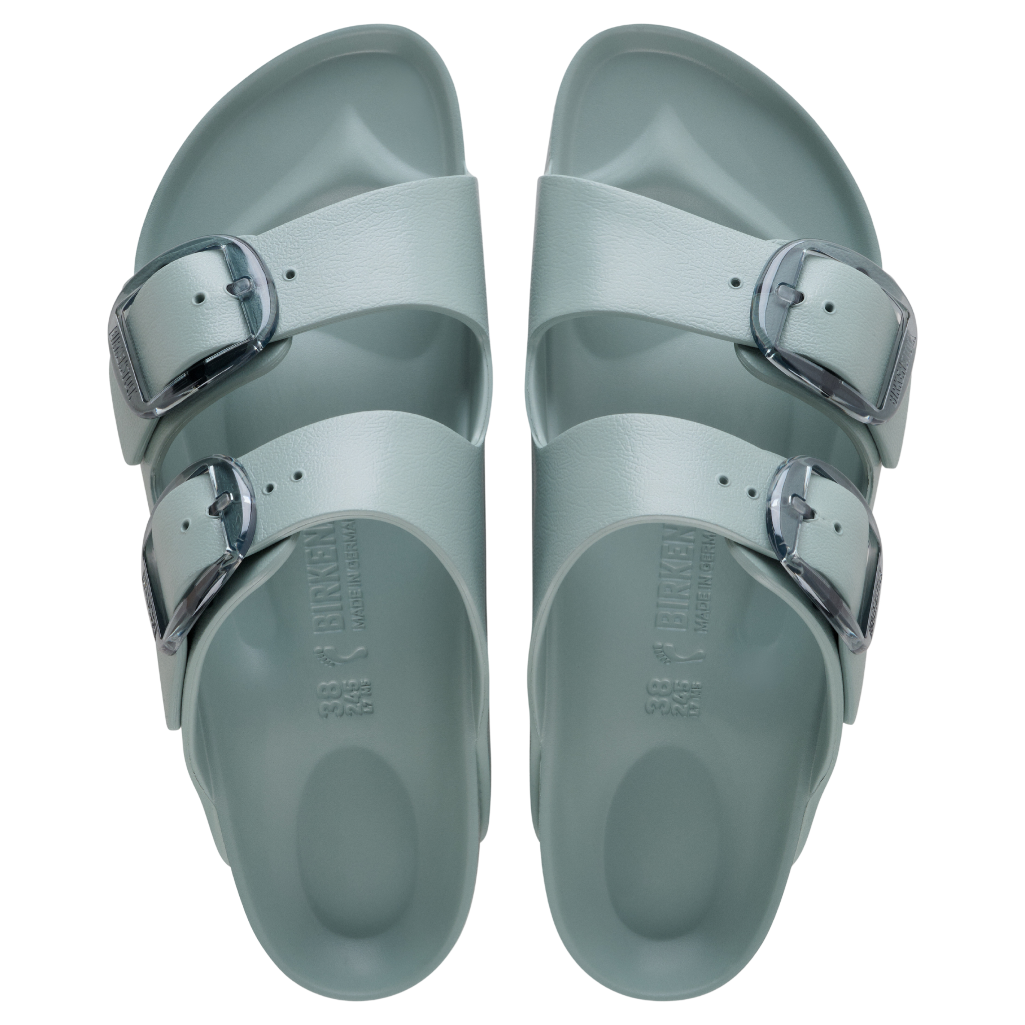 Womens Birkenstock Pure Sage Arizona Big Buckle EVA Sandals