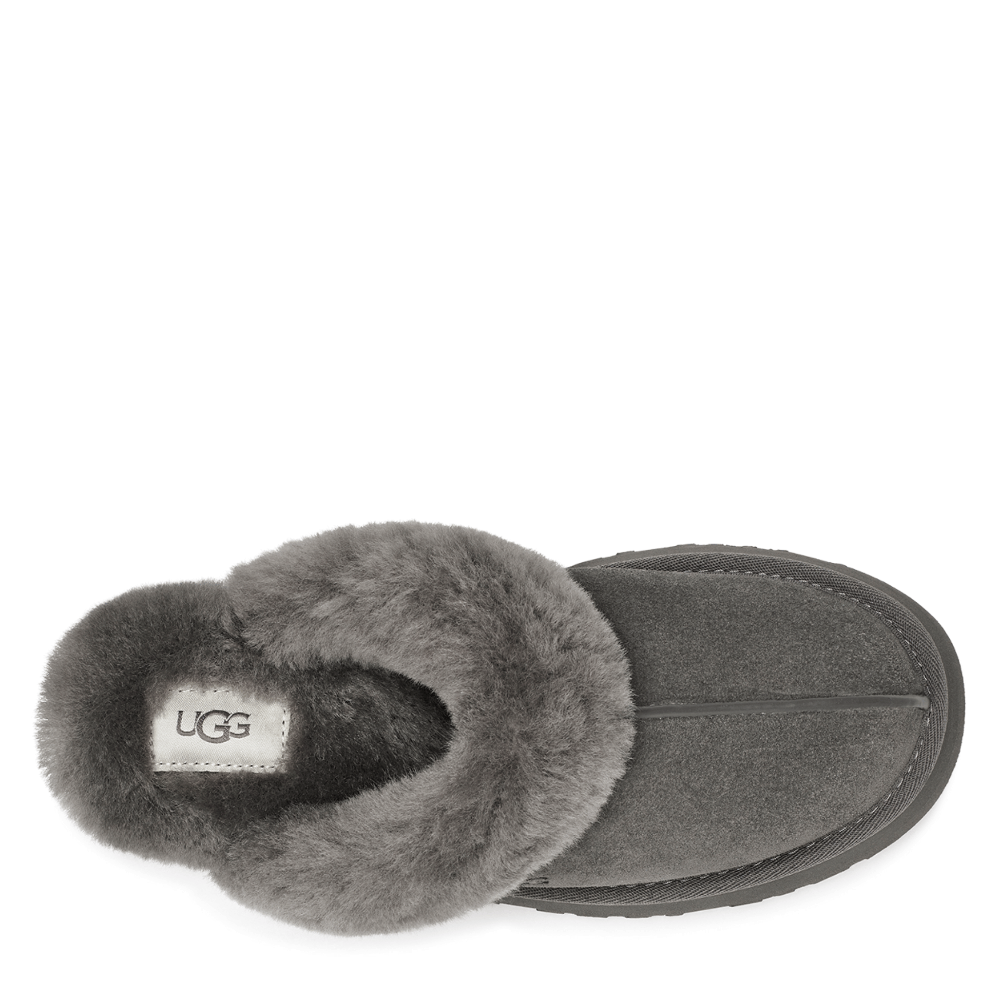 Womens UGG Charcoal Disquette Slippers