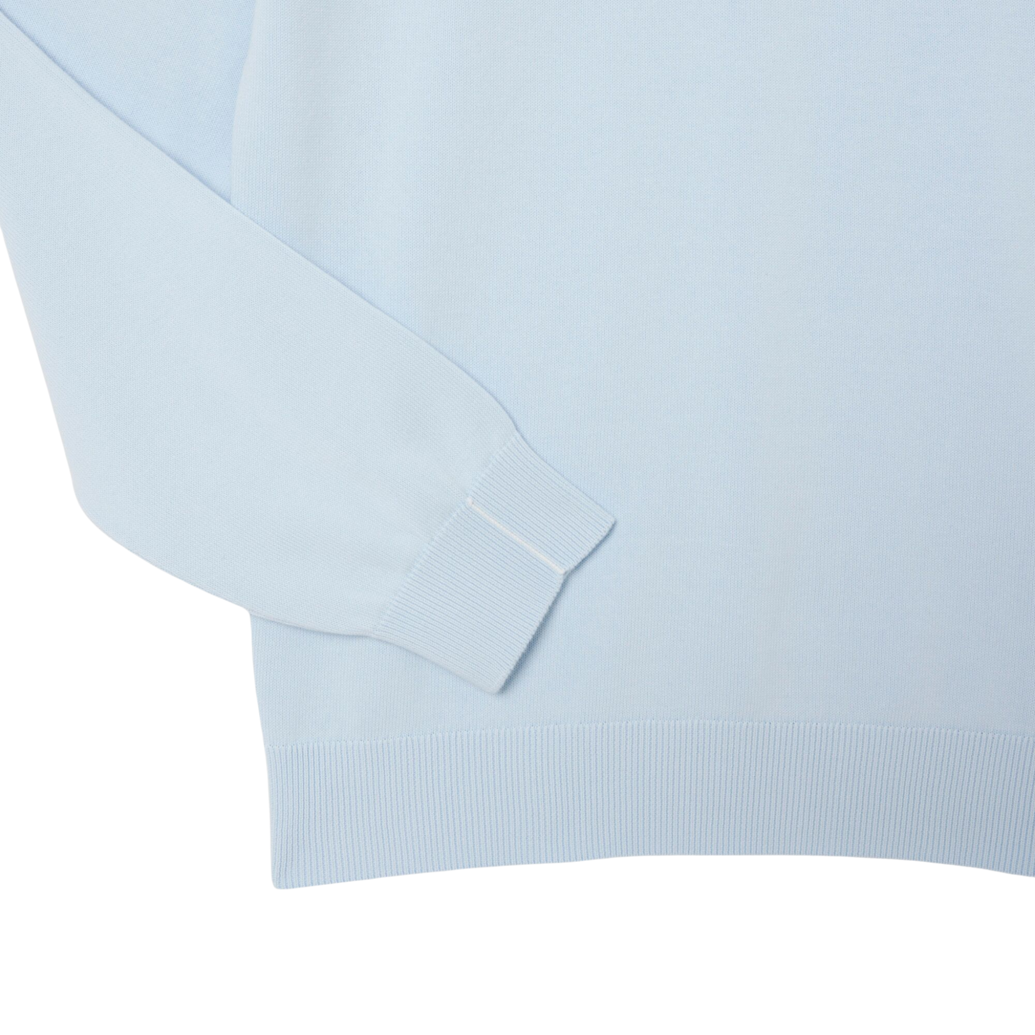 Mens Lacoste Rill Blue Crew Neck Jumper