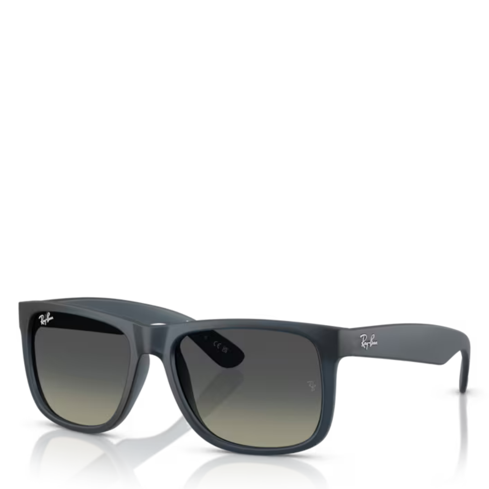 Mens Ray-Ban 681311 Rubber Blue RB4165 Justin Sunglasses