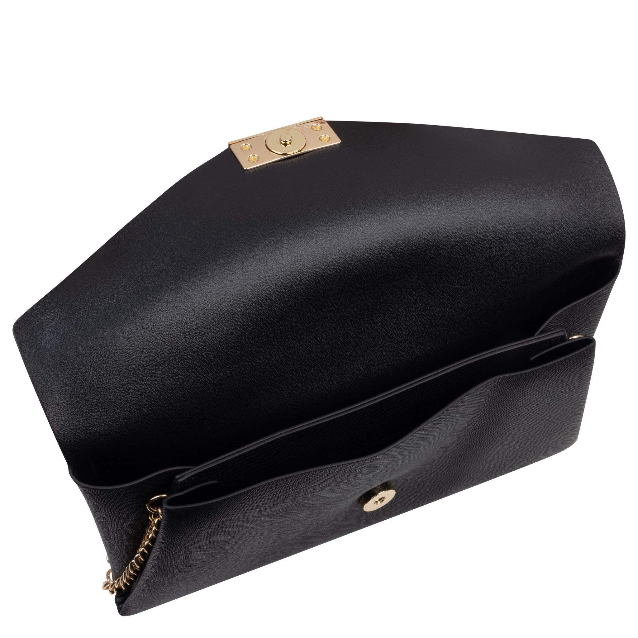 Womens Valentino Black Arpie Clutch Bag