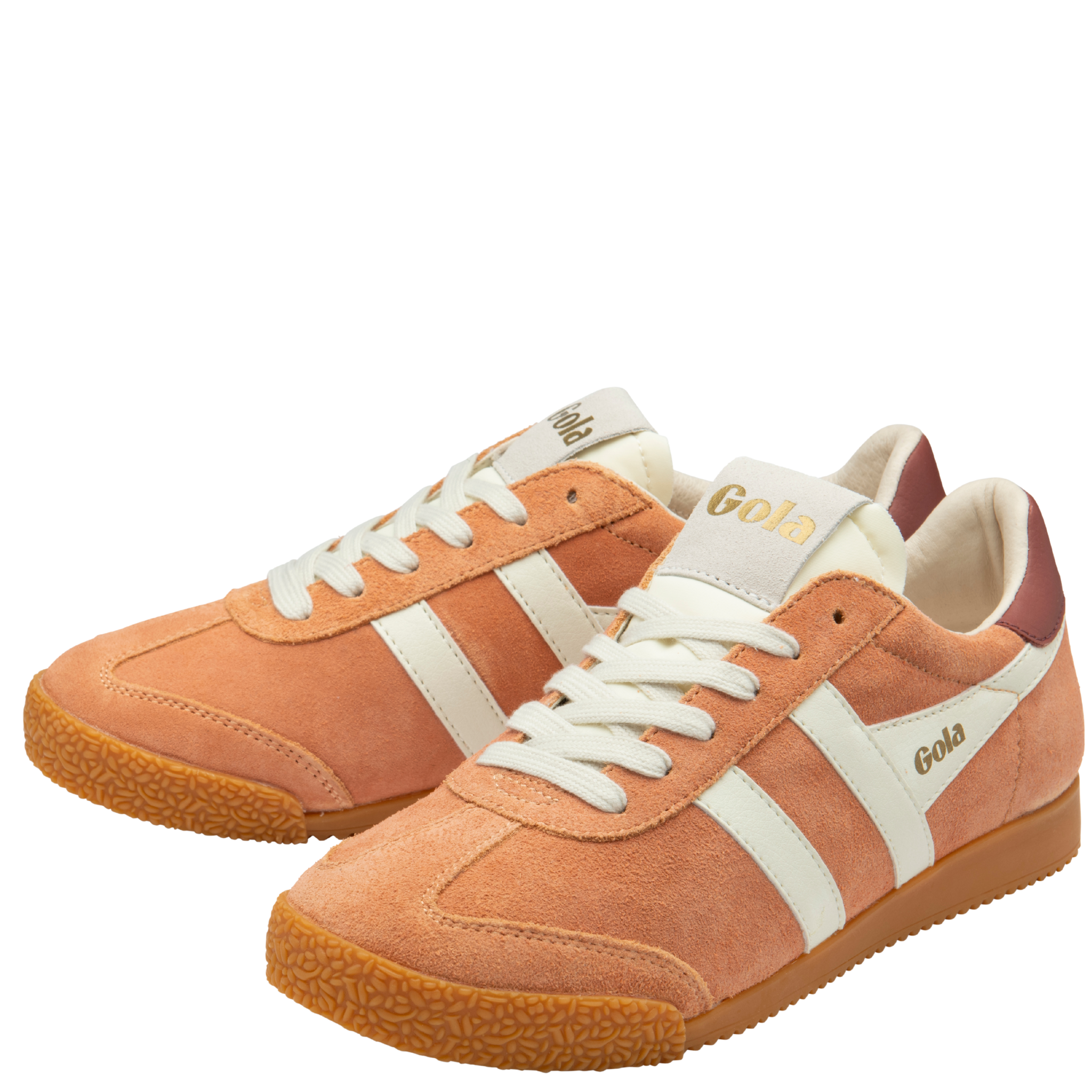 Womens Gola Terracotta/Off White/Red Ochre Elan Trainers