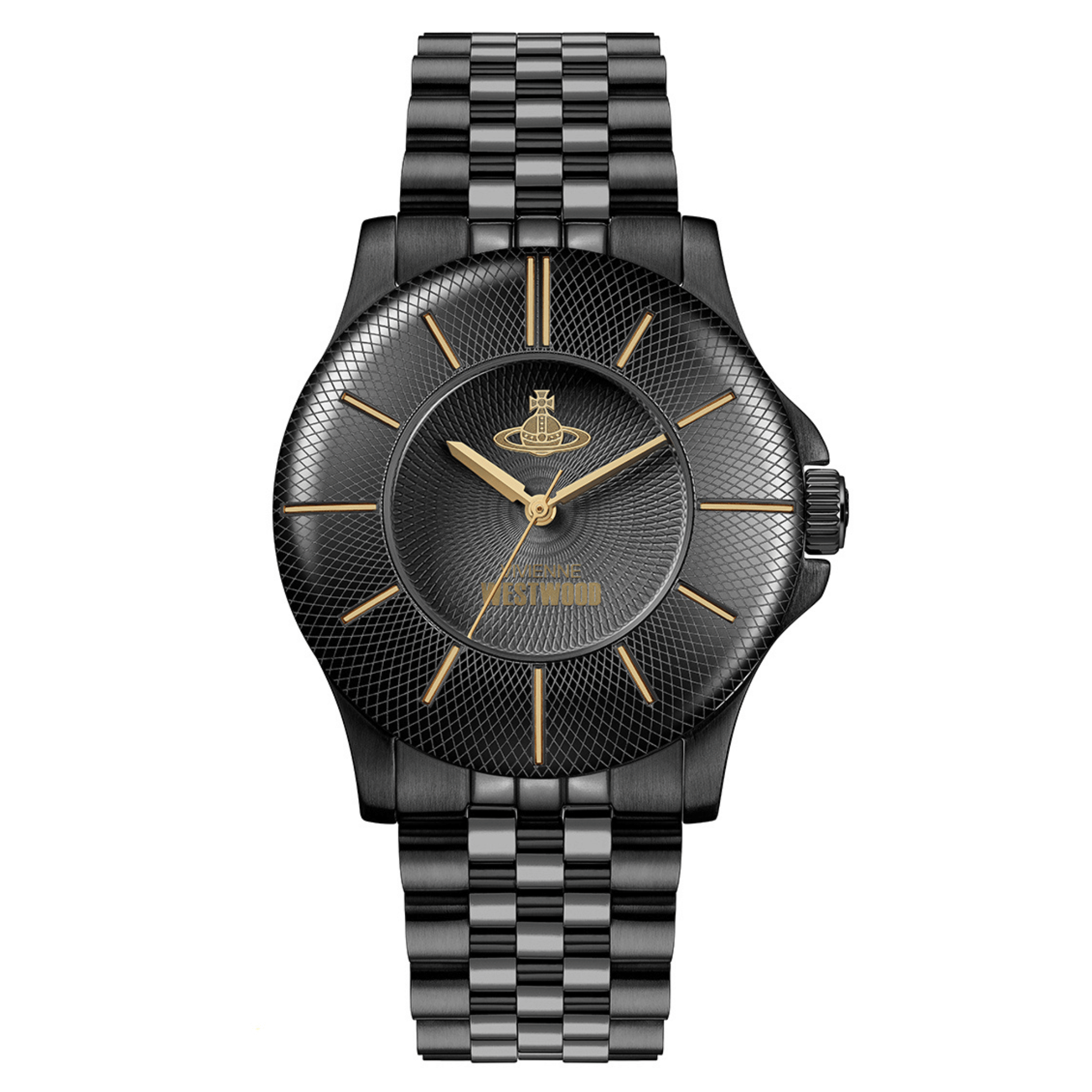 Mens Vivienne Westwood Black Walbrook Bracelet Watch