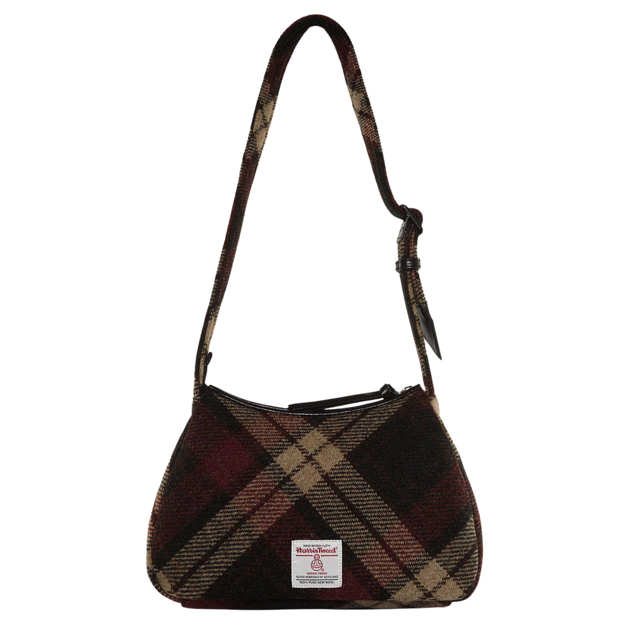 Womens Vivienne Westwood Harris Tweed Check Kate Shoulder Bag