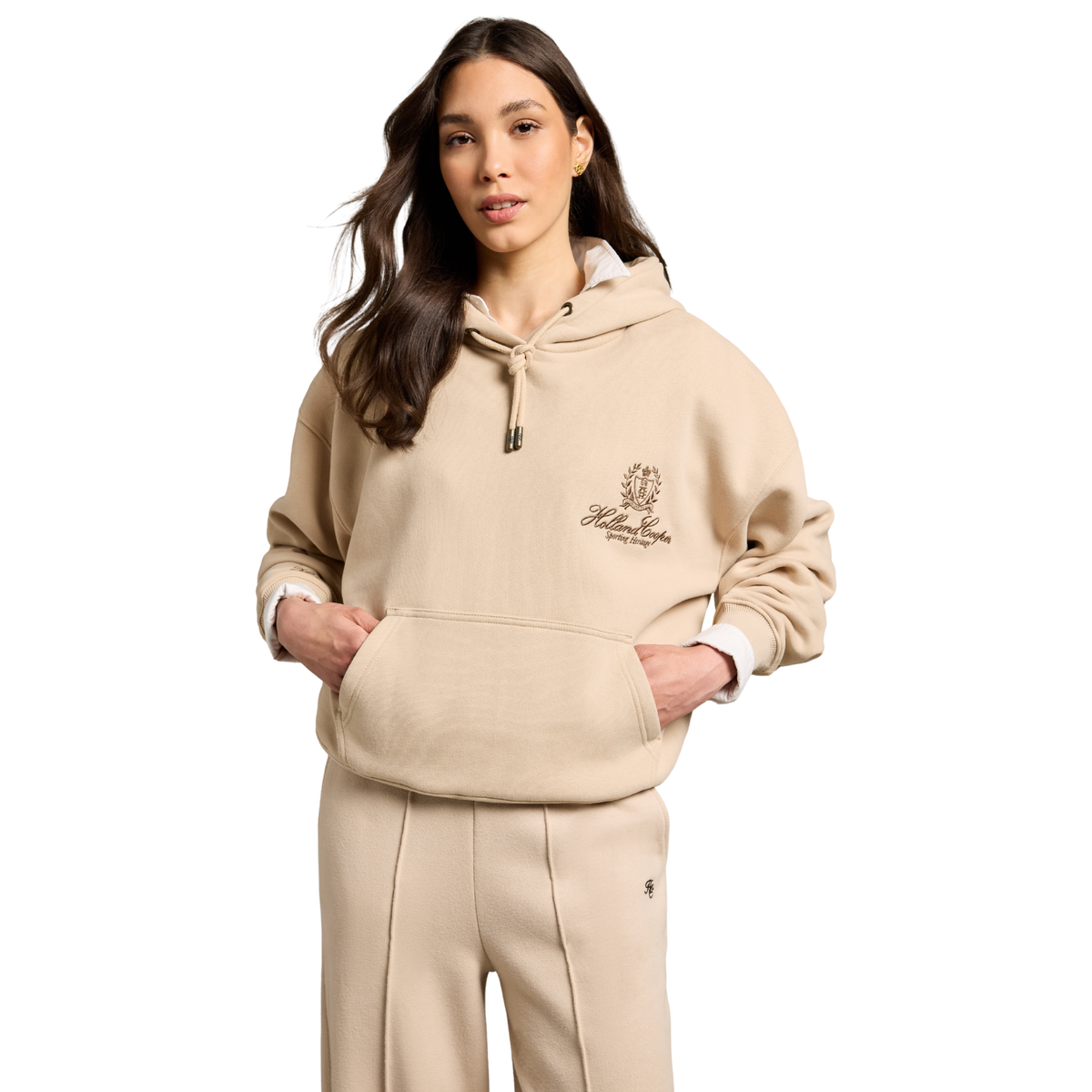 Womens Holland Cooper Stone Sussex Hoodie