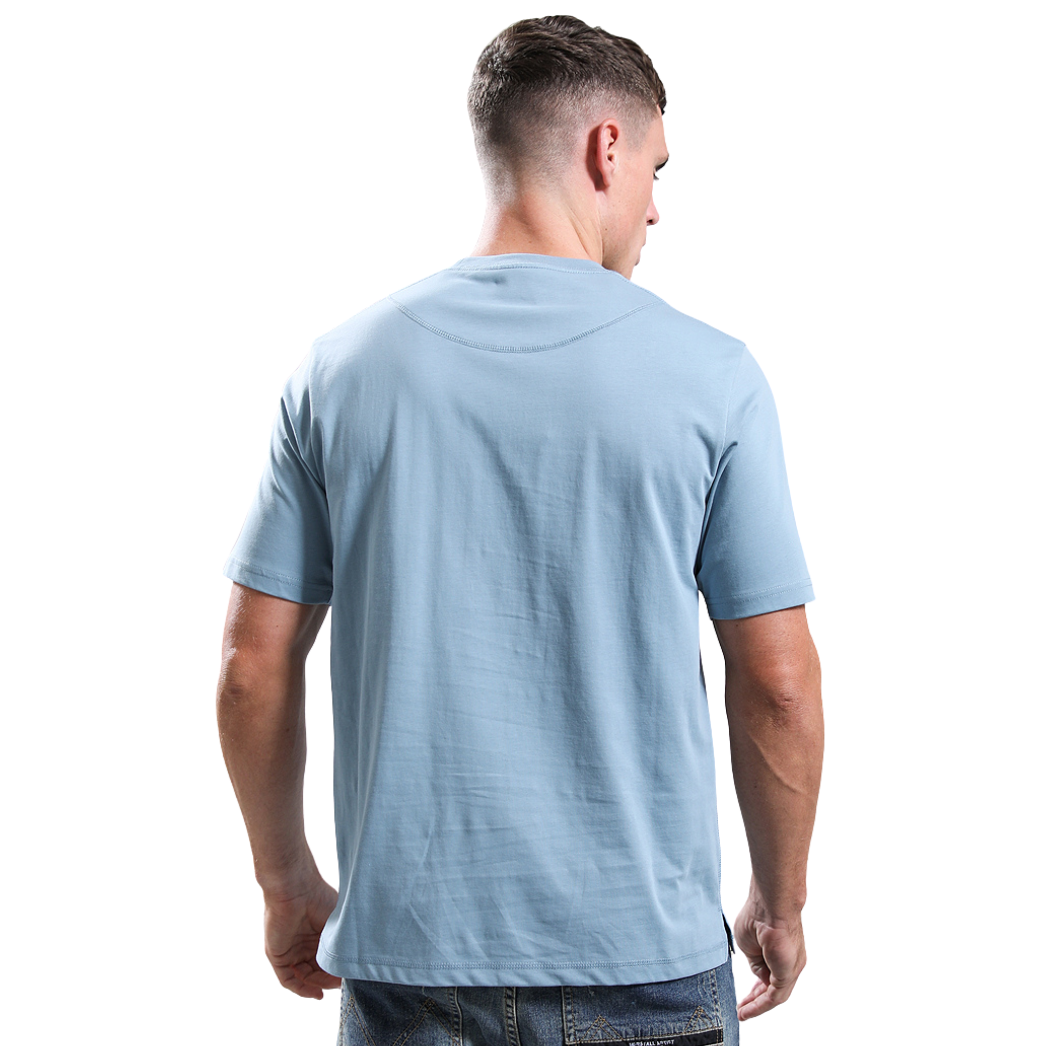 Mens Marshall Artist Steel Blue Foundation S/s T Shirt