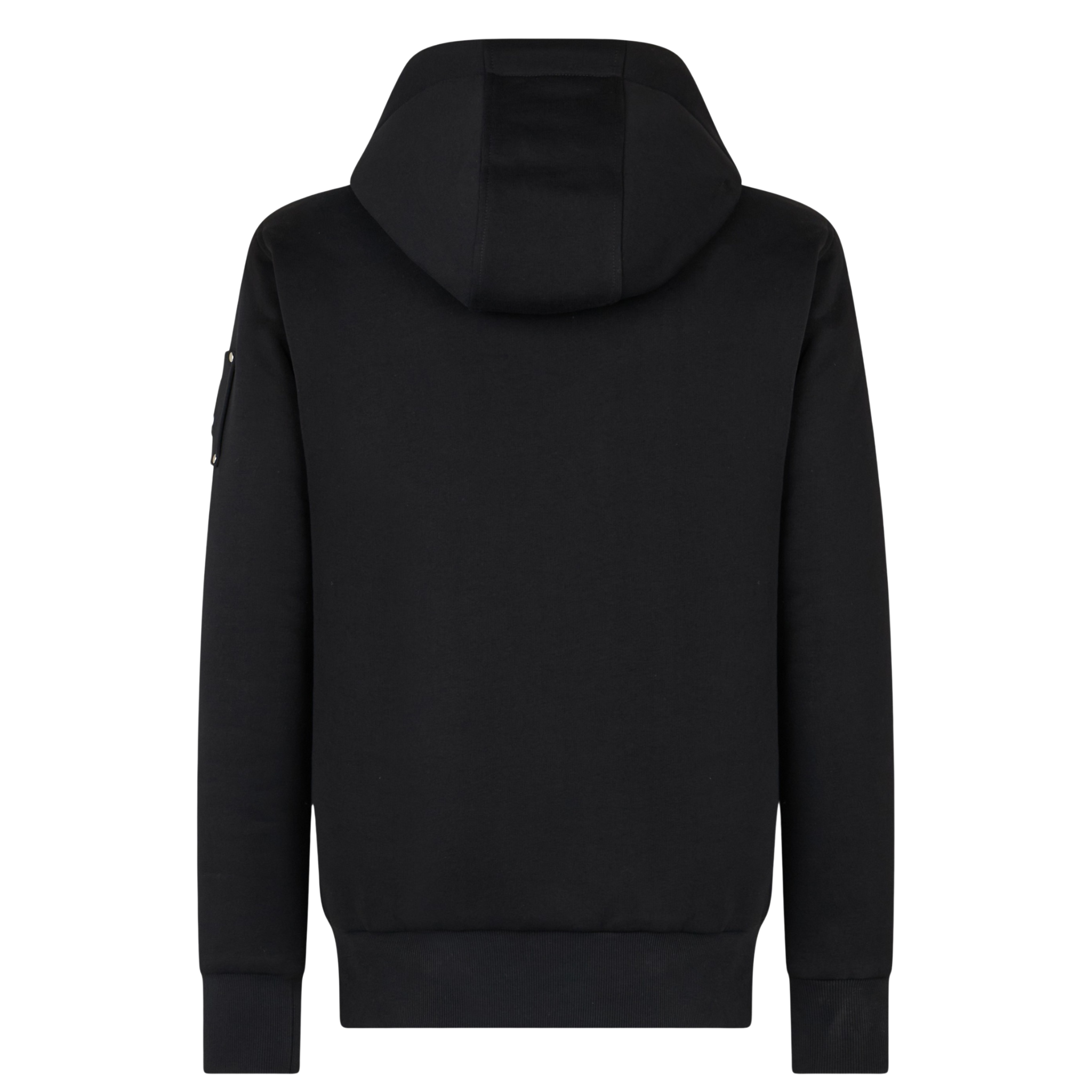 Mens Moose Knuckles Black Classic Bunny Hoodie