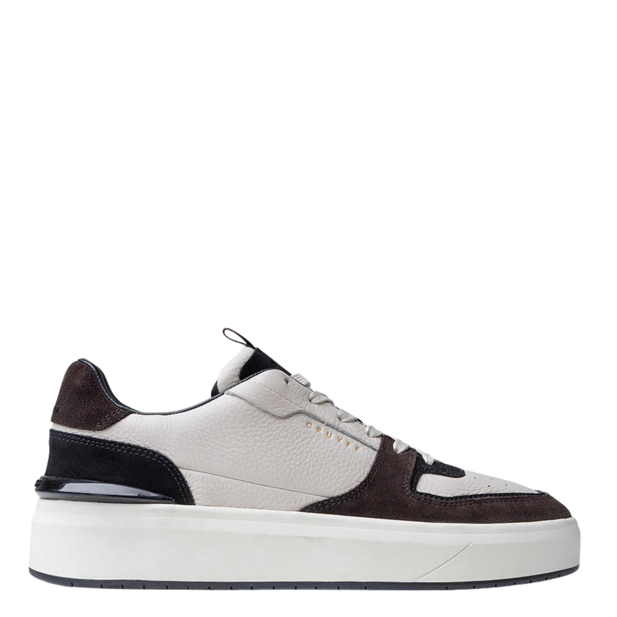 Mens Cruyff Cream Surefire Tennis Trainers