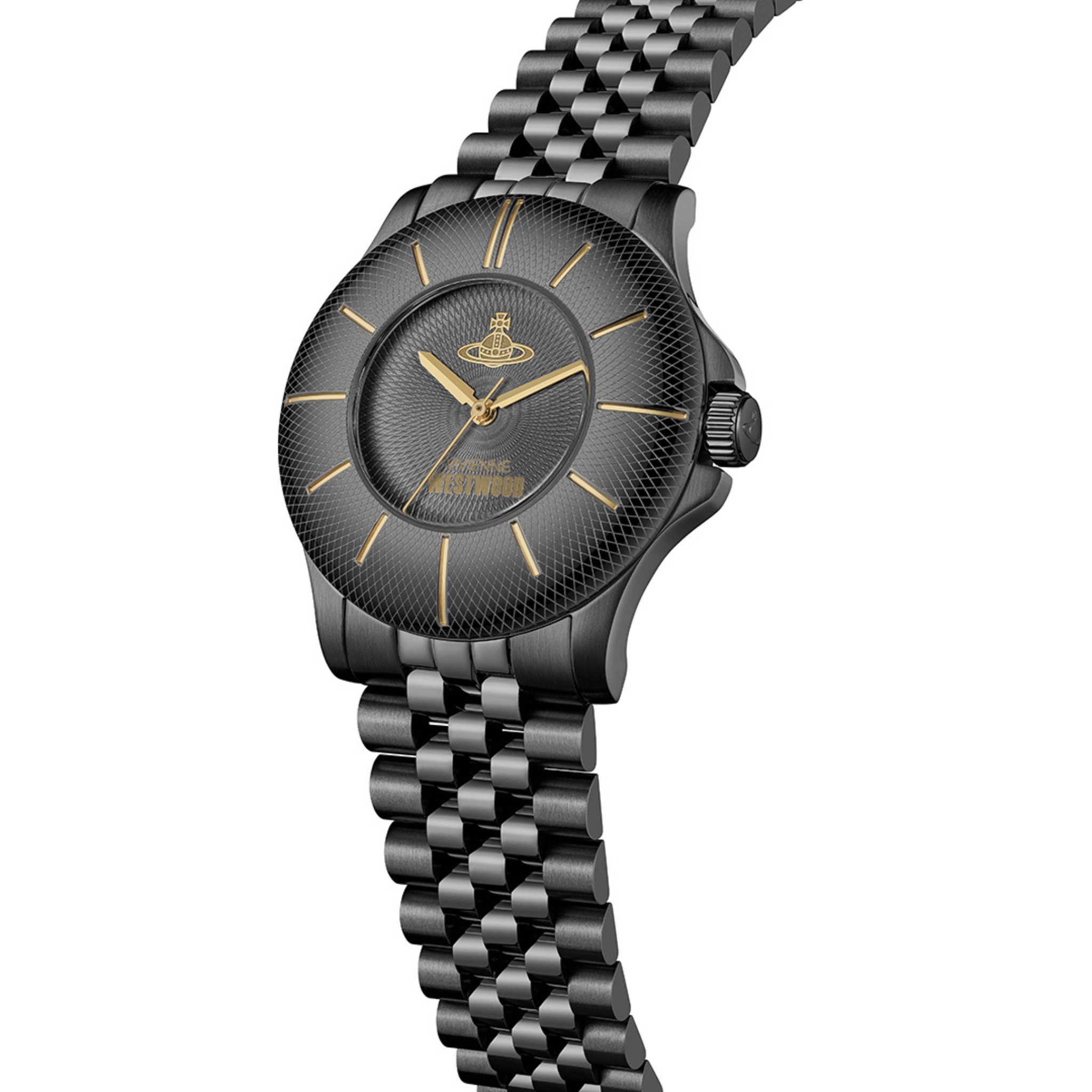 Mens Vivienne Westwood Black Walbrook Bracelet Watch